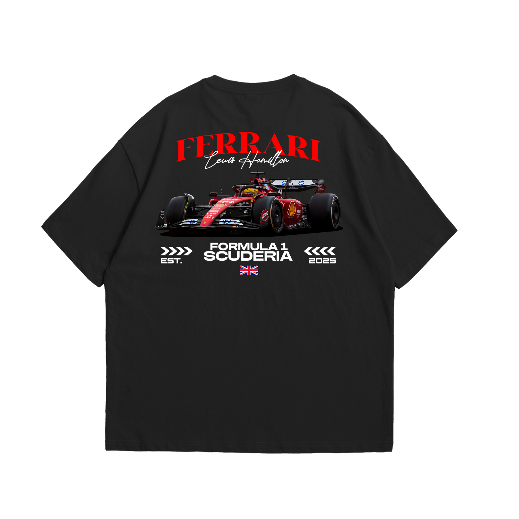 Camiseta Oversized Lewis Hamilton
