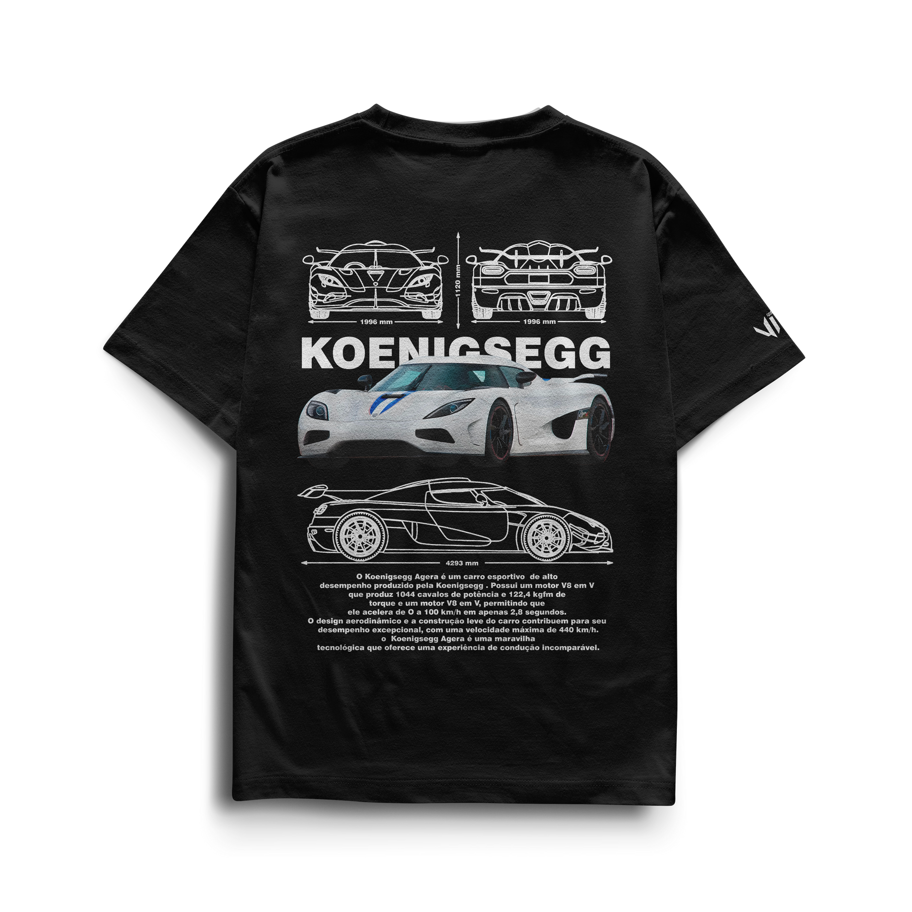 Camiseta Koenigsegg