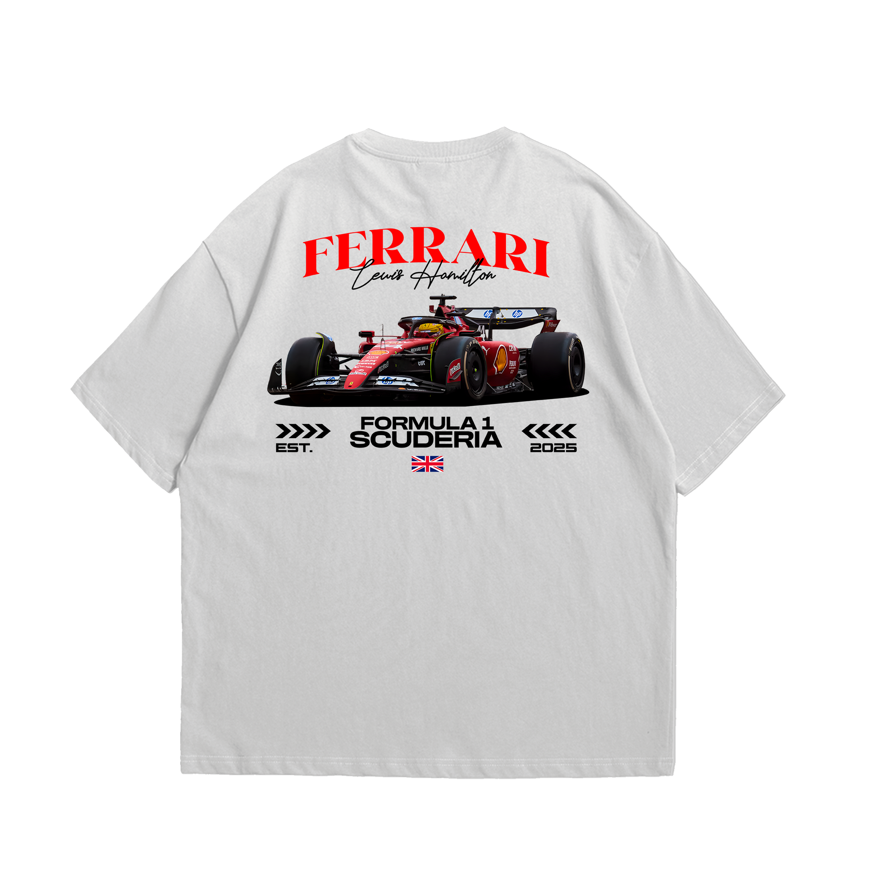 Camiseta Oversized Lewis Hamilton