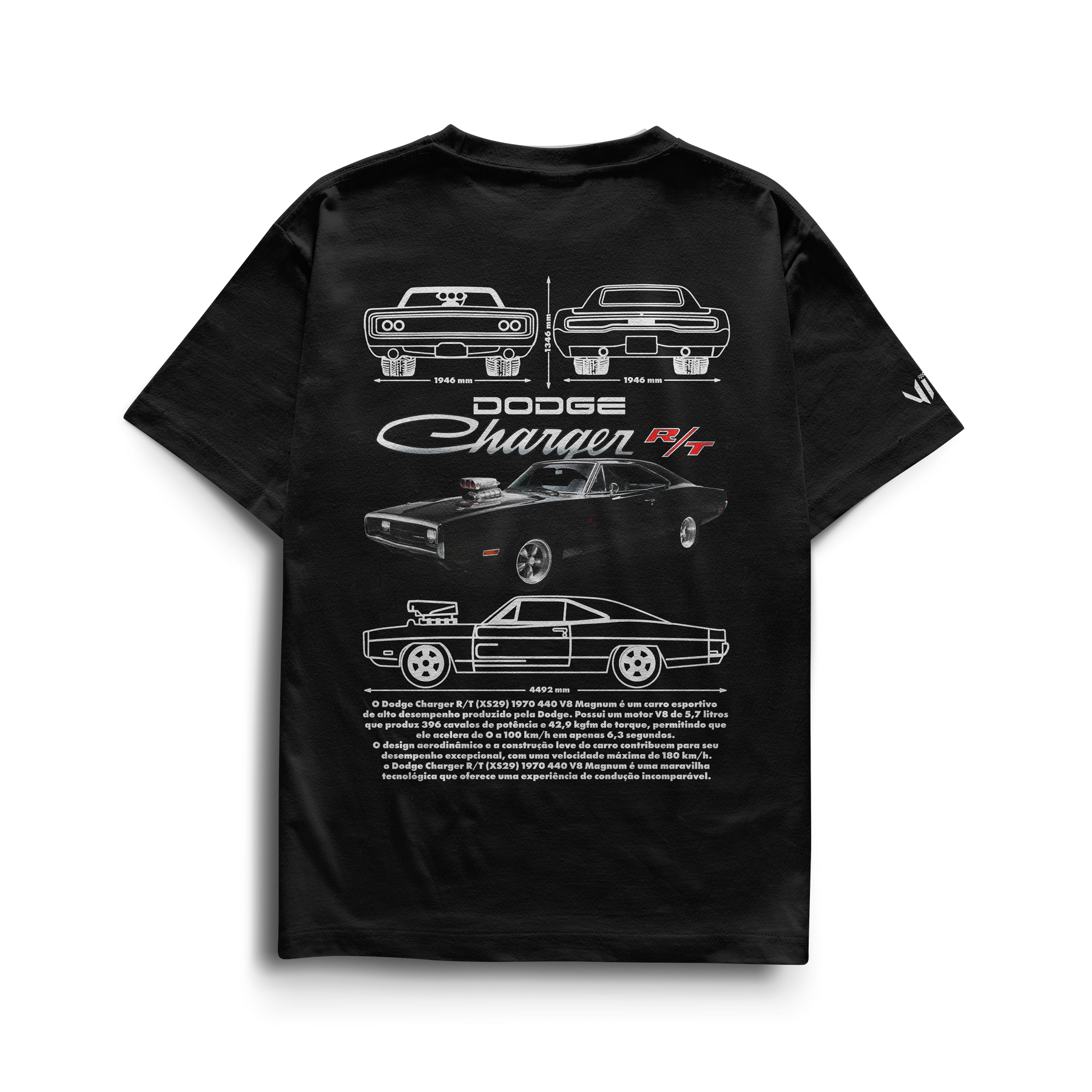 Camiseta Dodge Charger