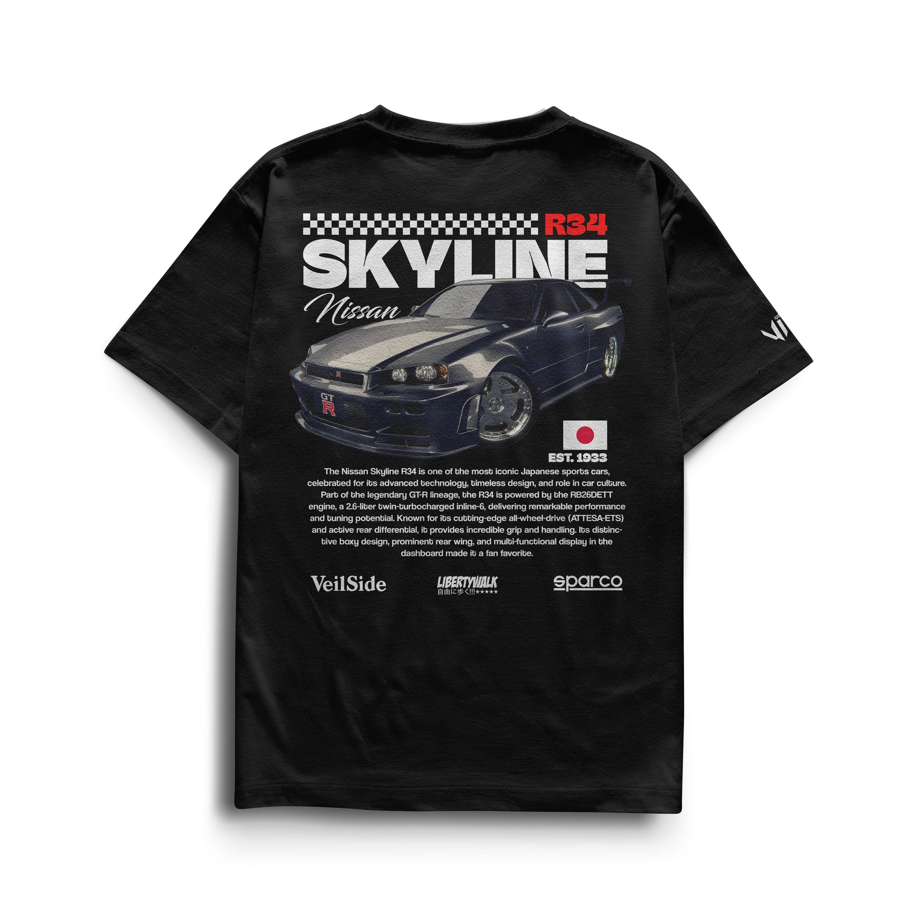 Camiseta Nissan Skyline