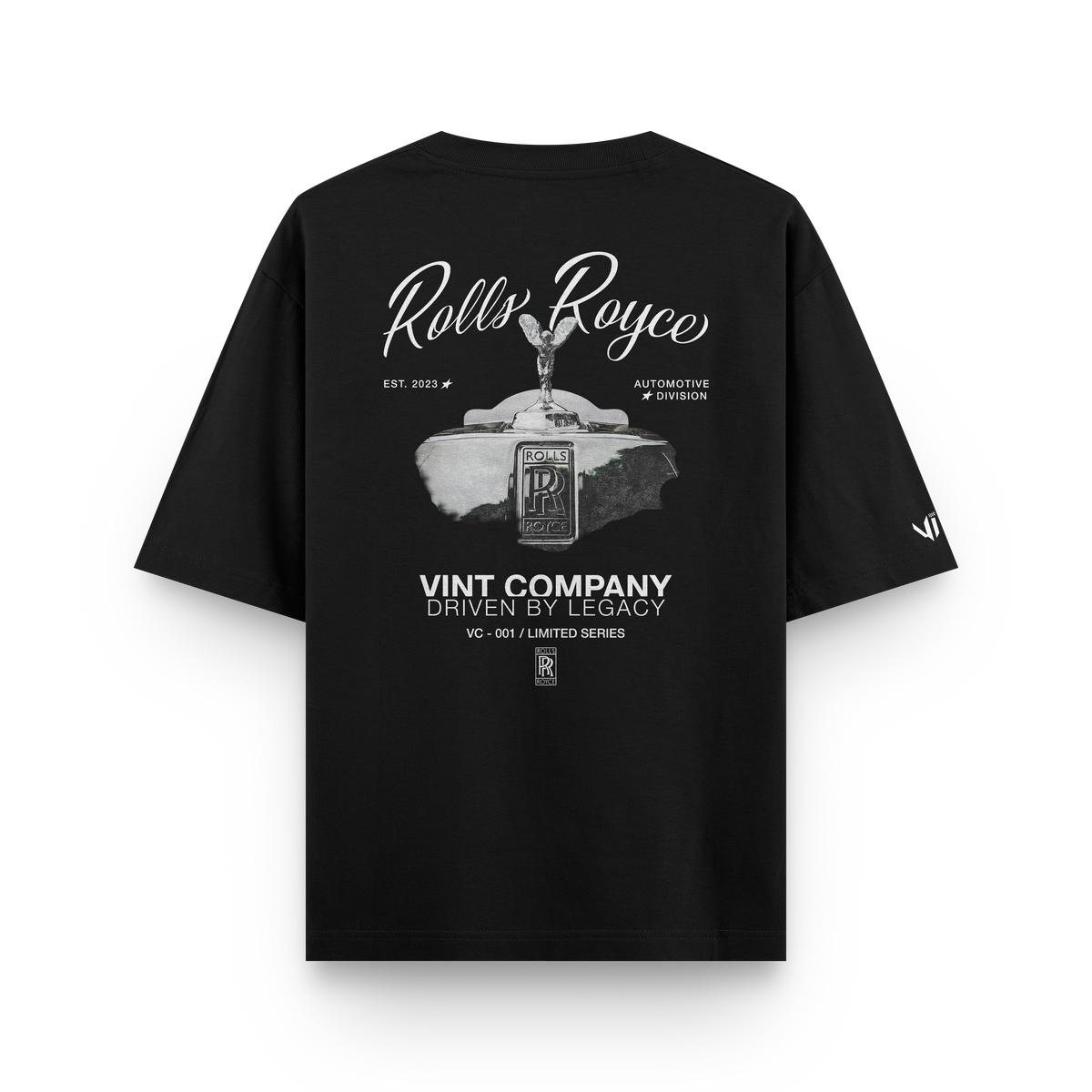 Camiseta Oversized Rolls Royce