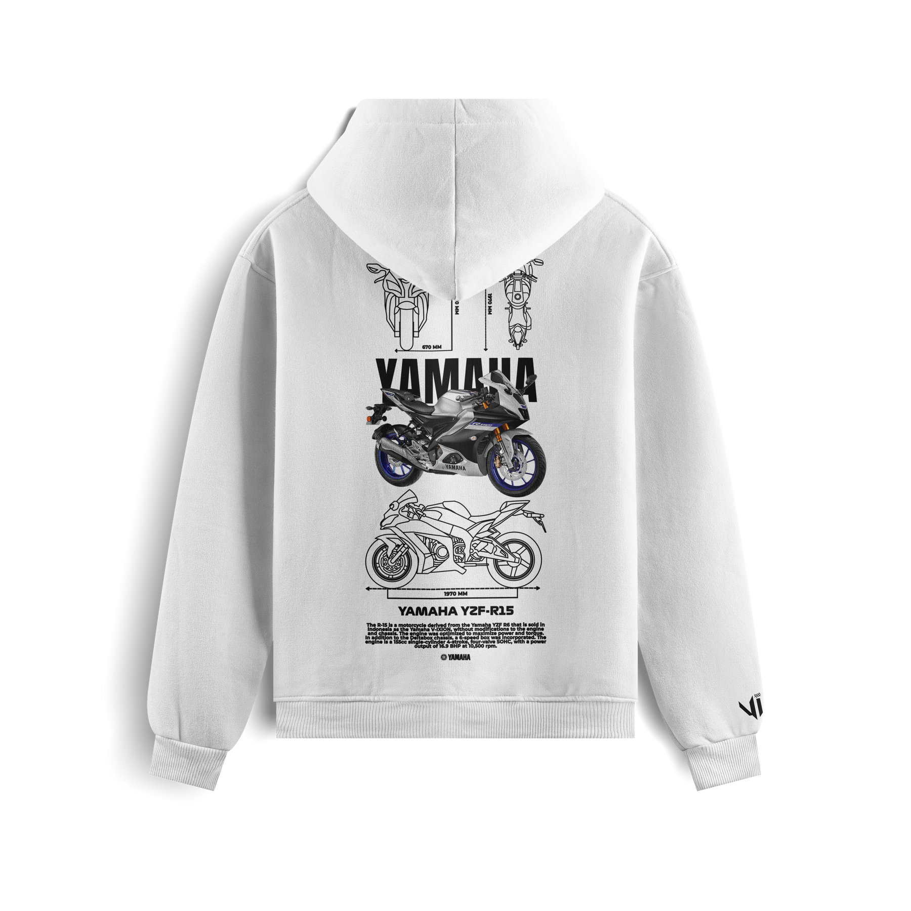 Moletom Yamaha Y2F-R15