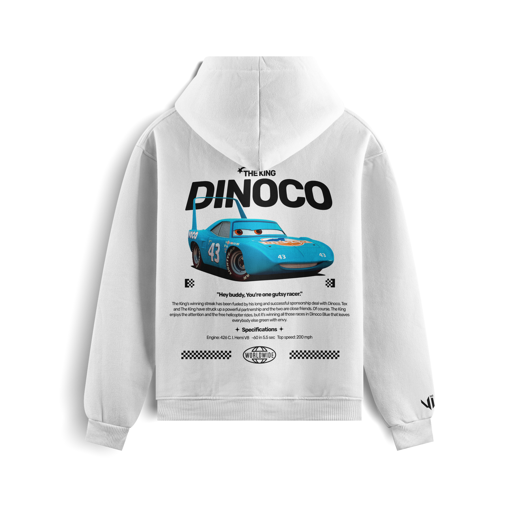 Moletom Dinoco Cars