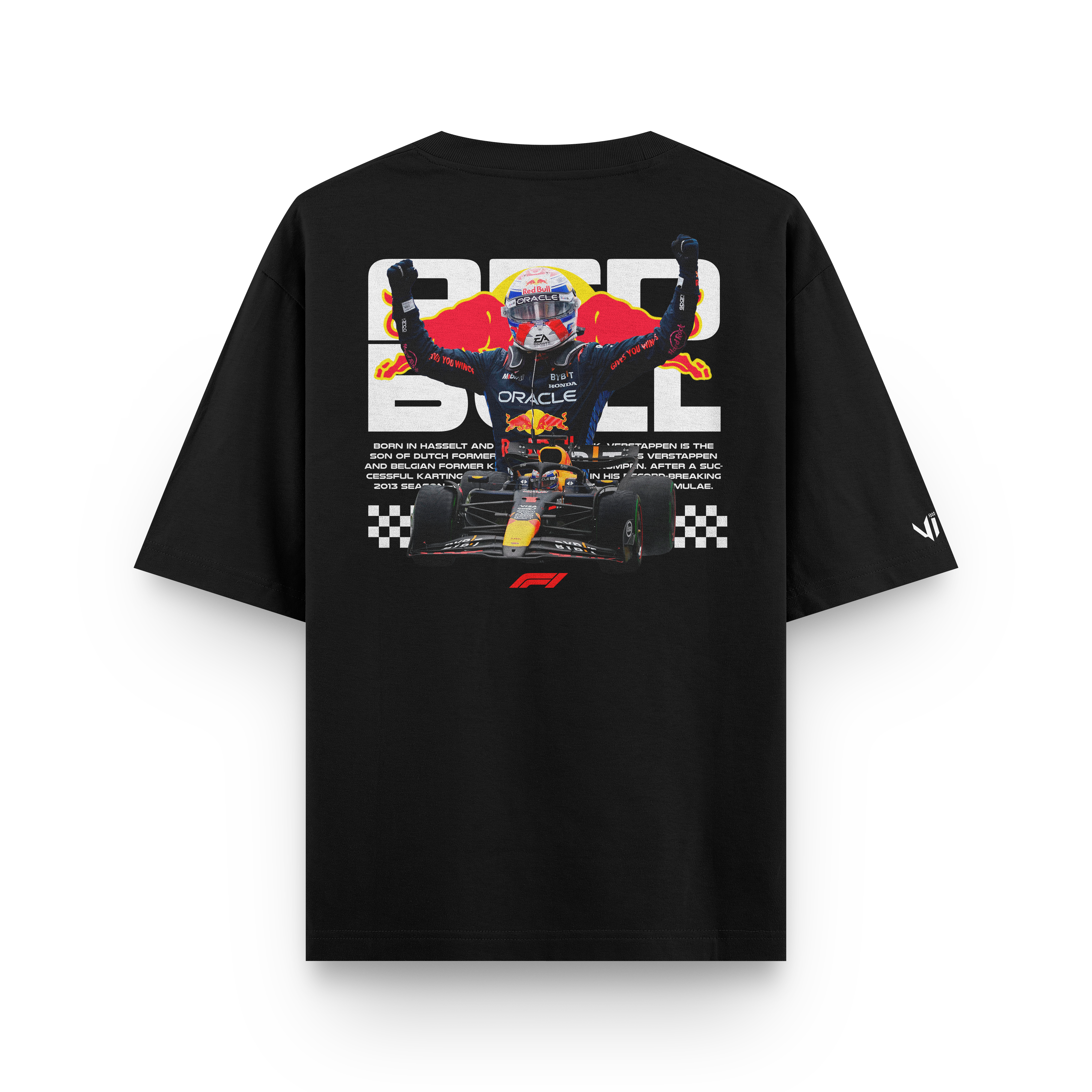 Camiseta Oversized Red Bull Verstappen