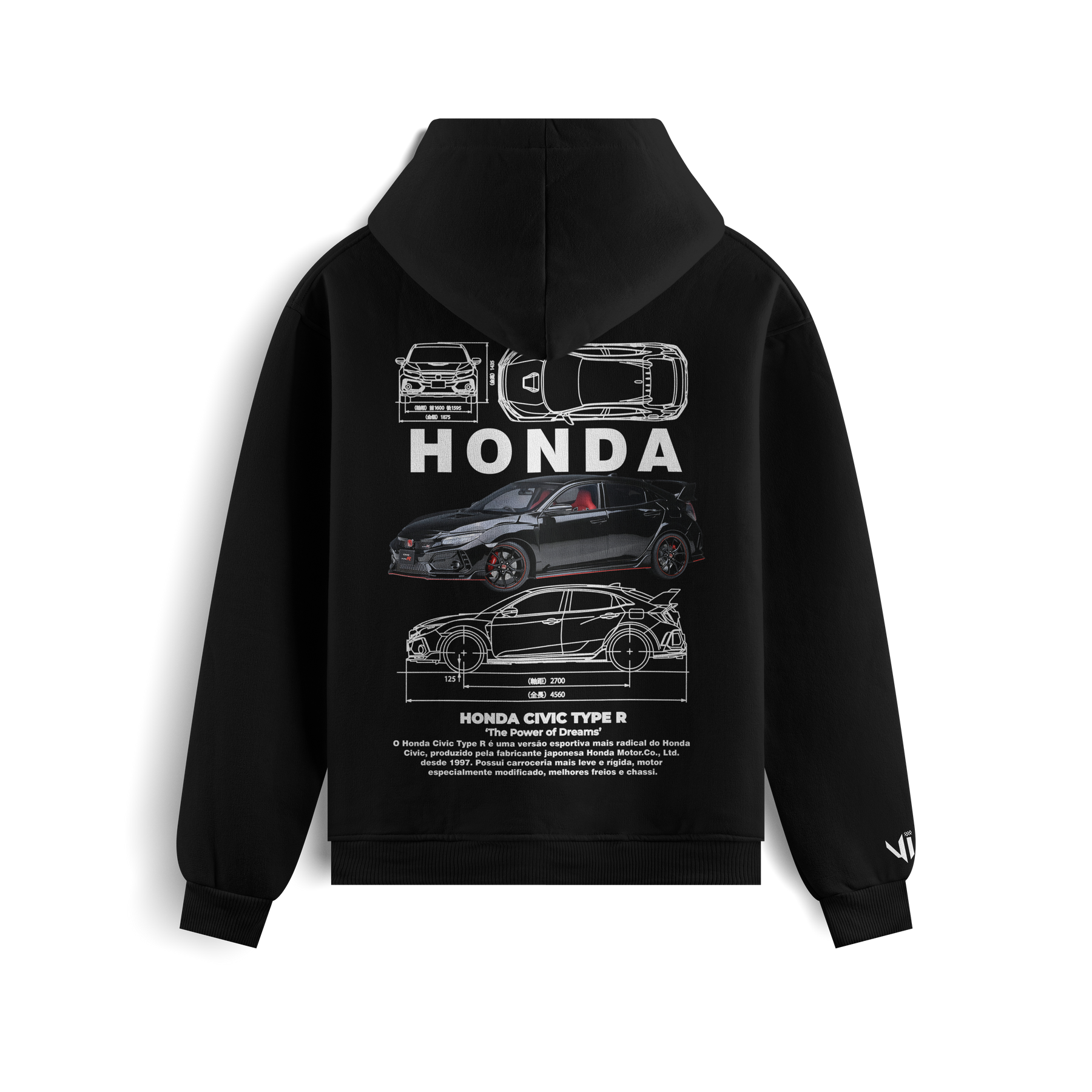Moletom Civic Type R