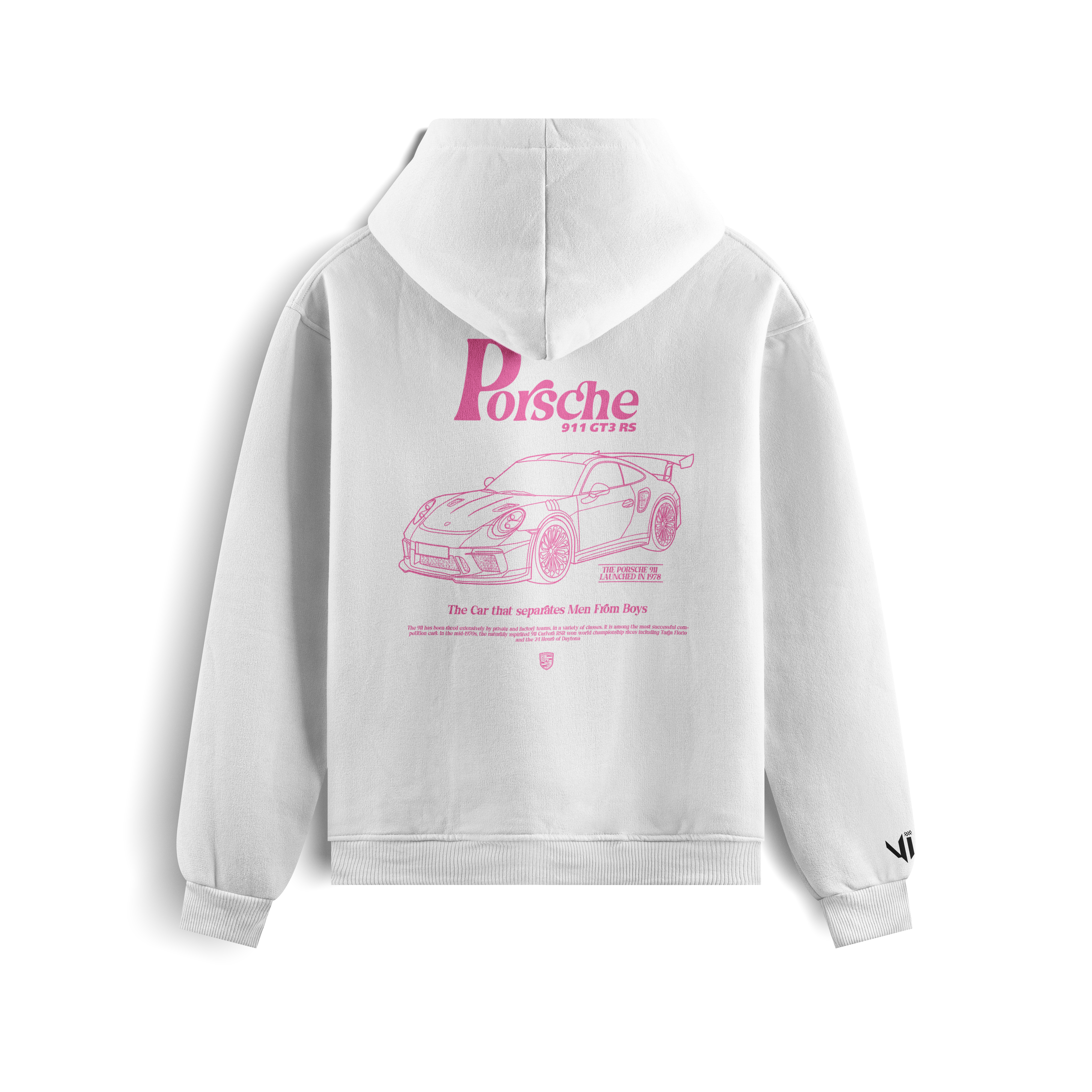 Moletom Porsche Pink Sttugart