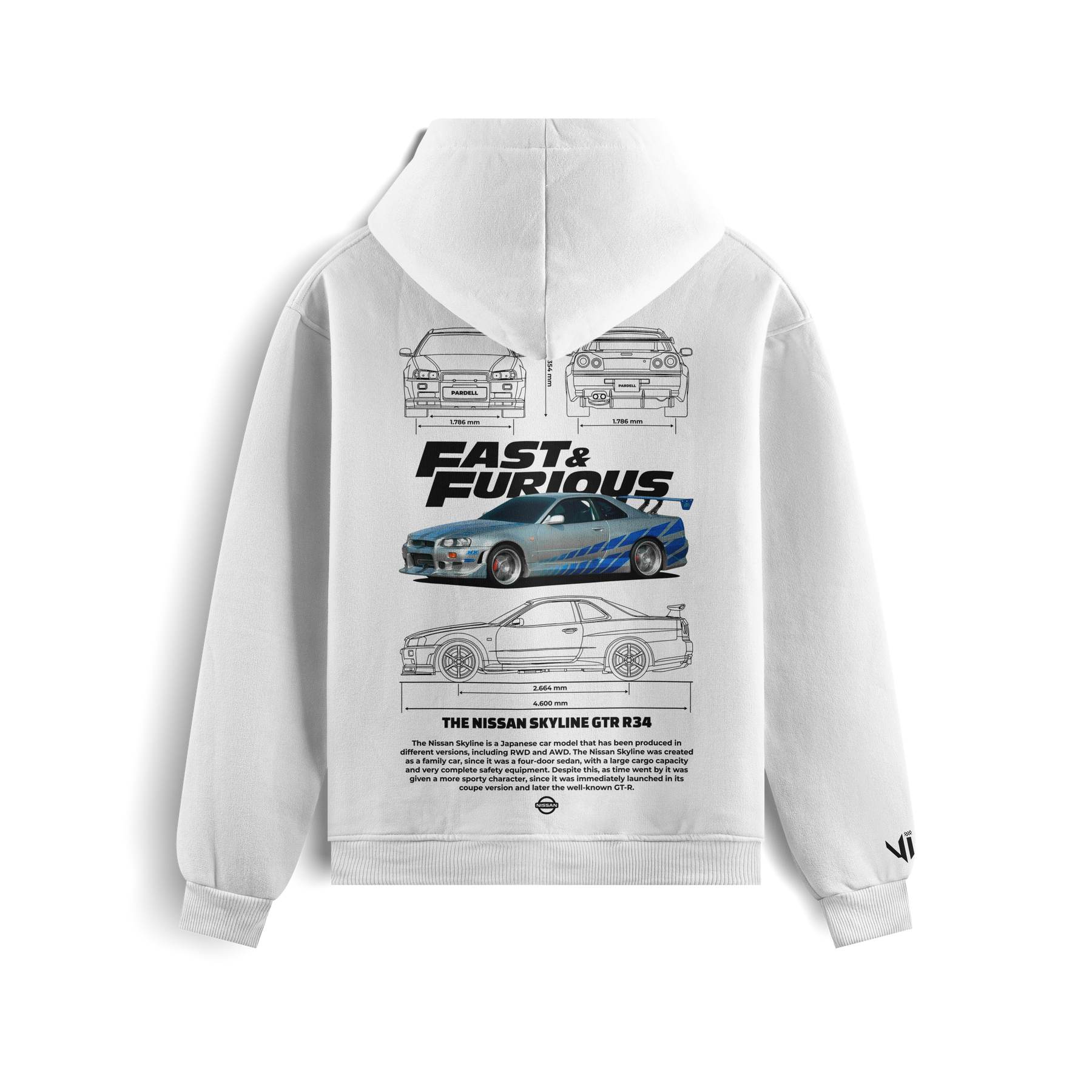 Moletom Skyline Fast and Furious