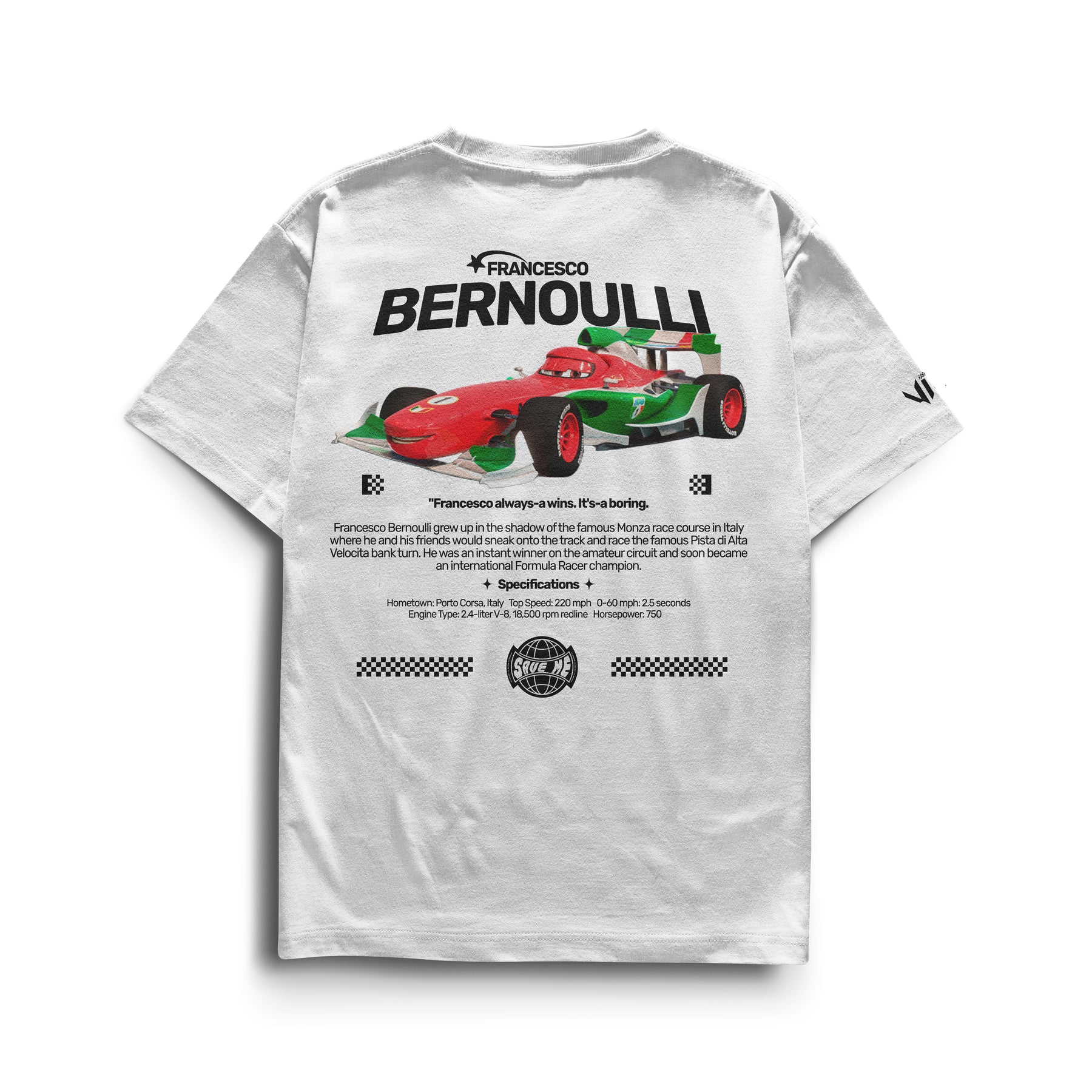 Camiseta Bernoulli Cars
