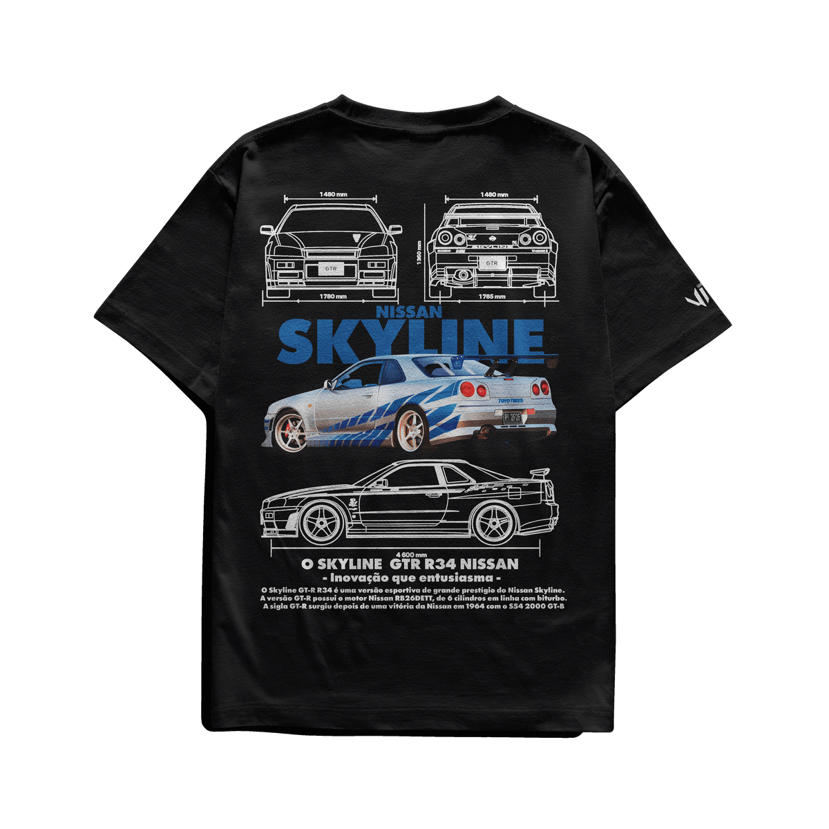 Camiseta Skyline