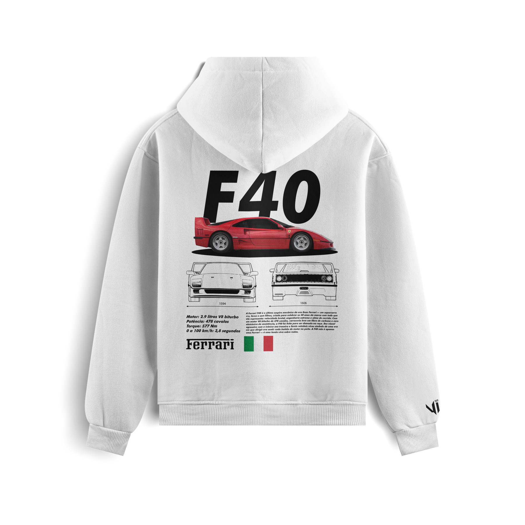 Moletom Ferrari F40