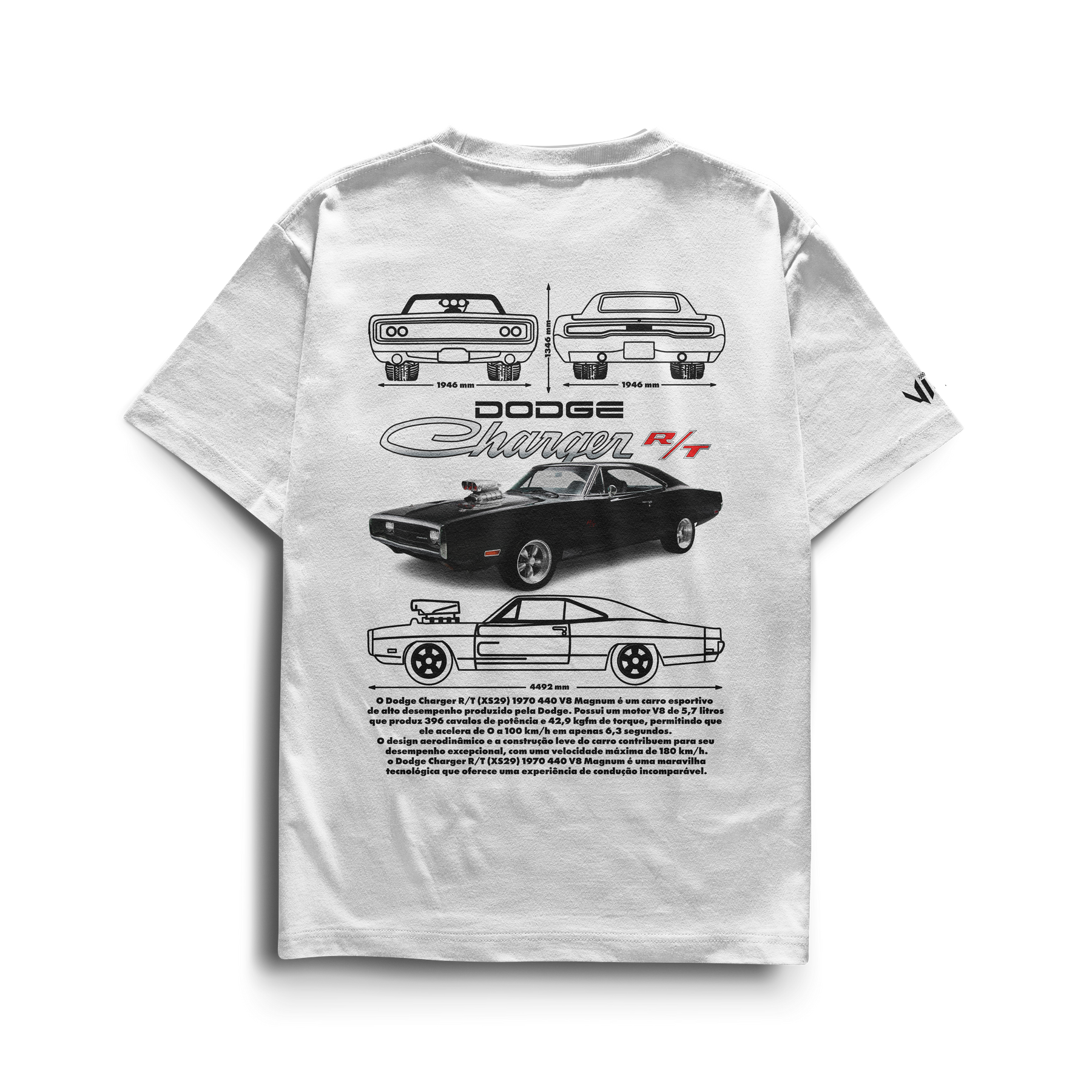 Camiseta Dodge Charger