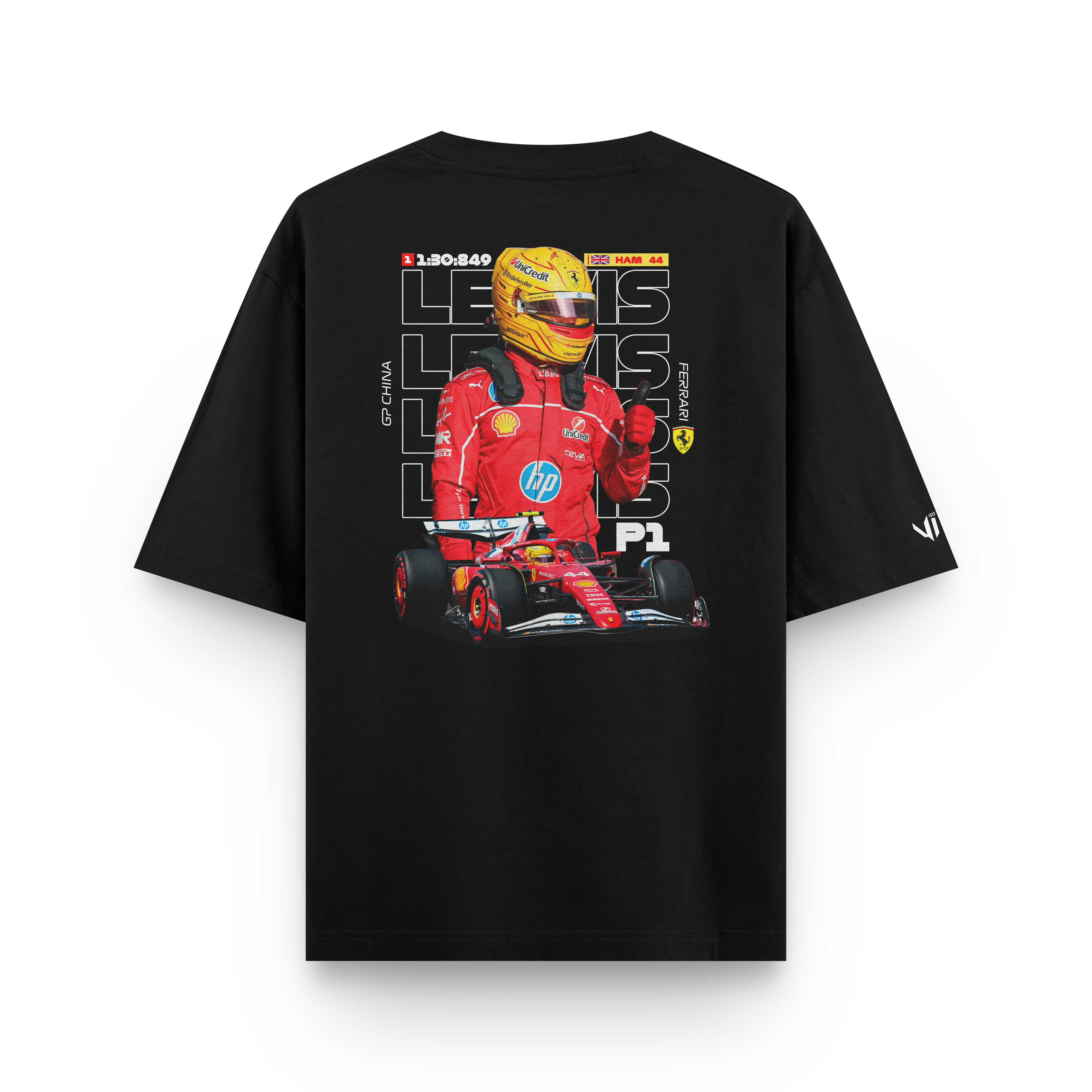 Camiseta Oversized Lewis Hamilton P1