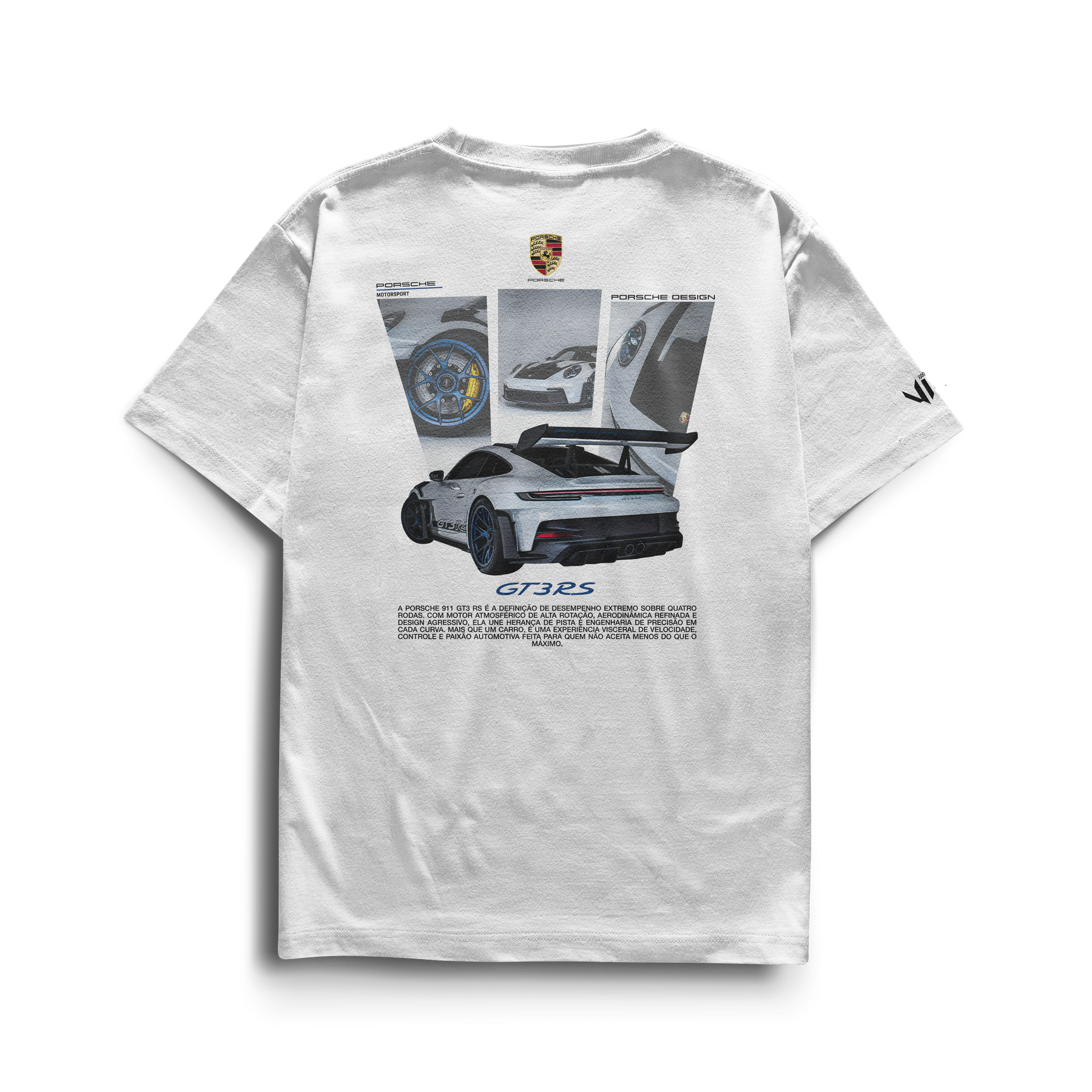 Camiseta Porsche Blue GT3rs