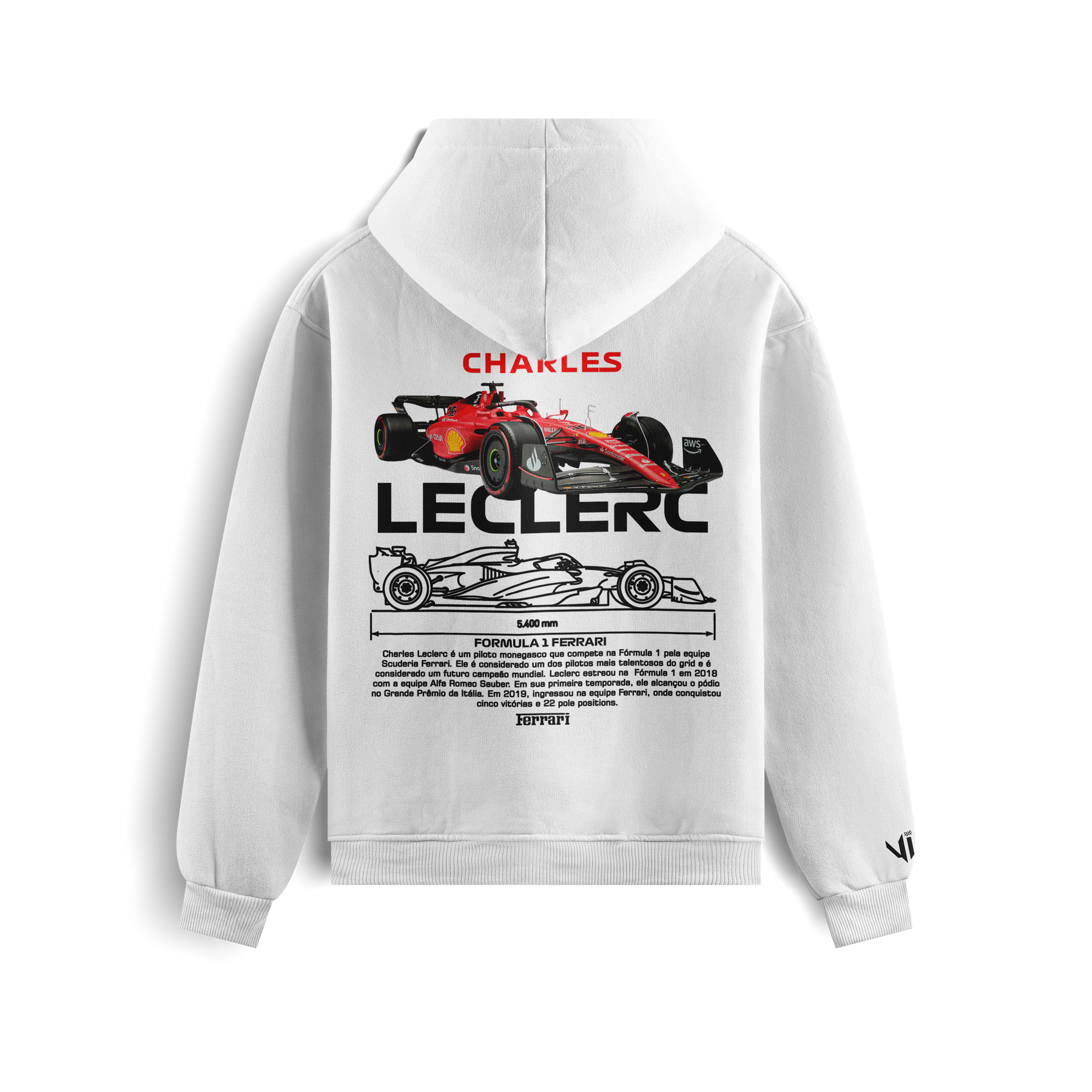 Moletom Charles Leclerc F1