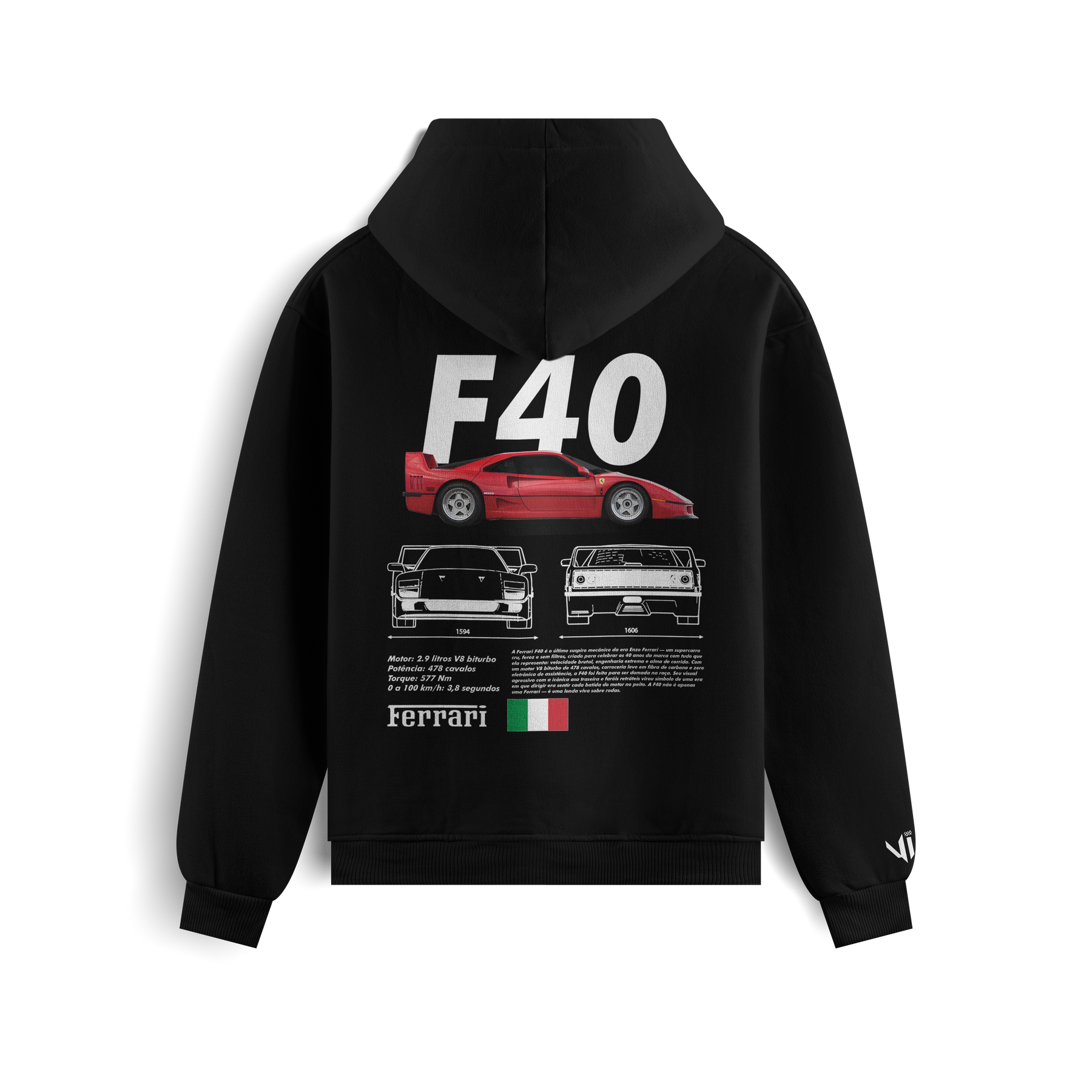 Moletom Ferrari F40