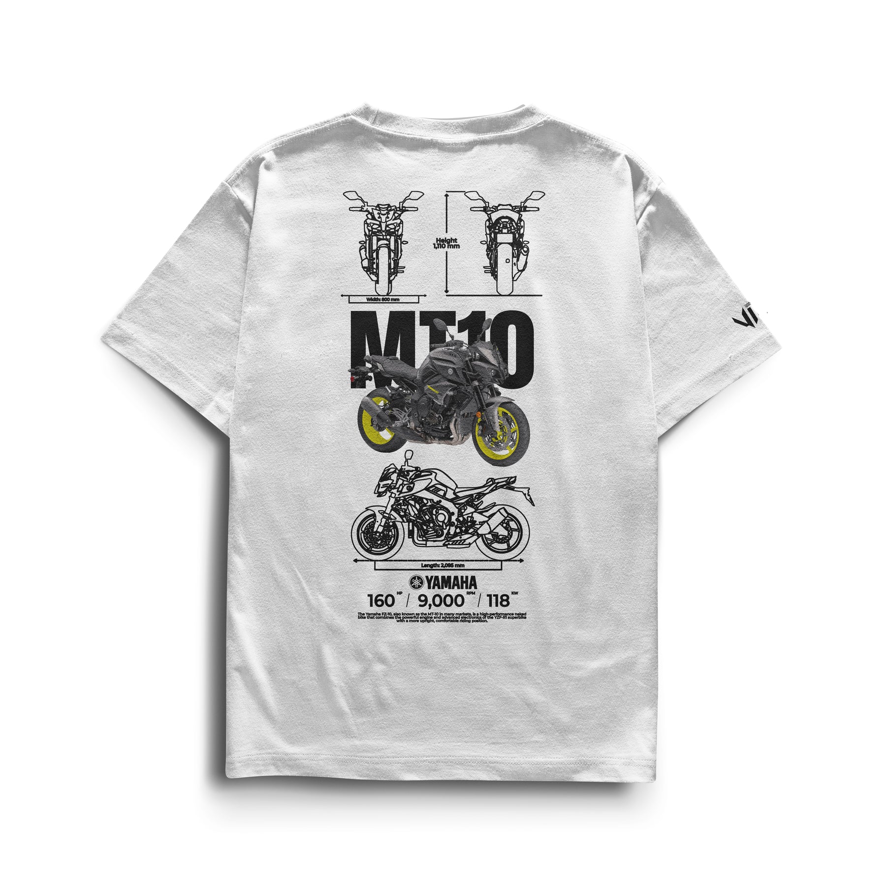 Camiseta Yamaha MT10