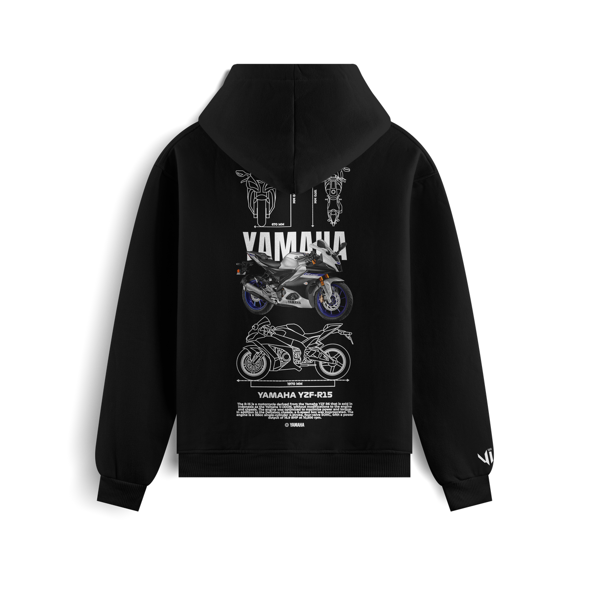 Moletom Yamaha Y2F-R15