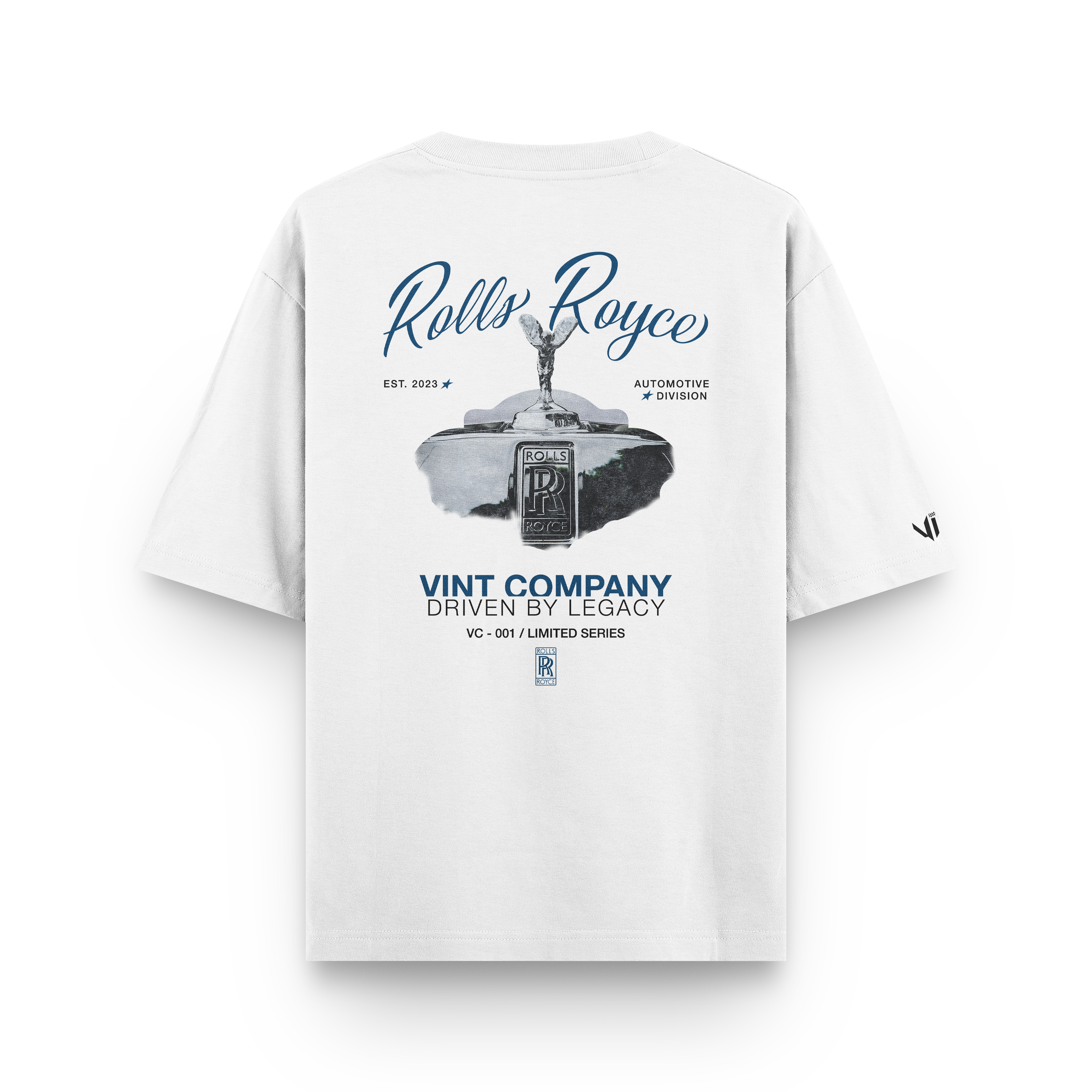 Camiseta Oversized Rolls Royce