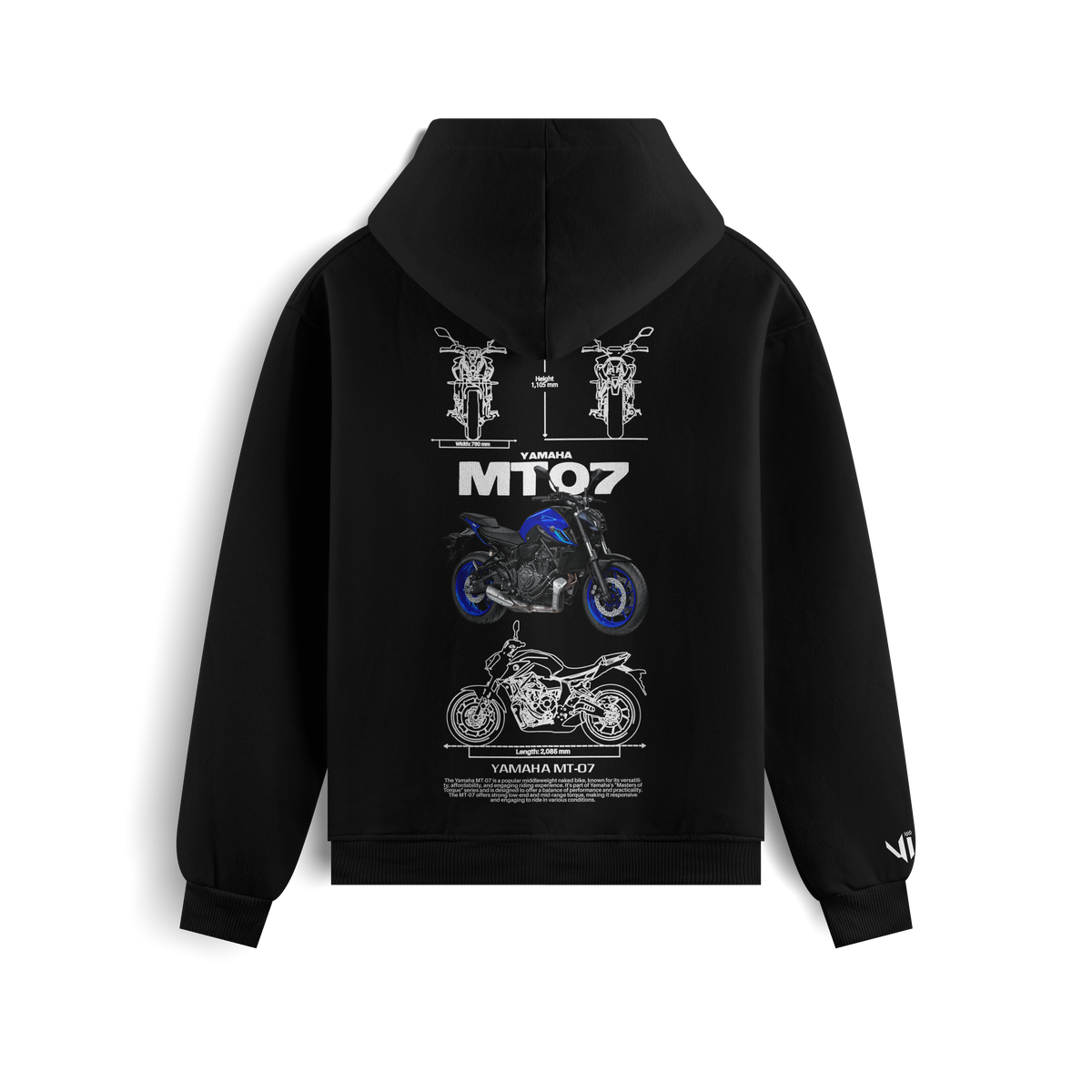Moletom Yamaha MT07