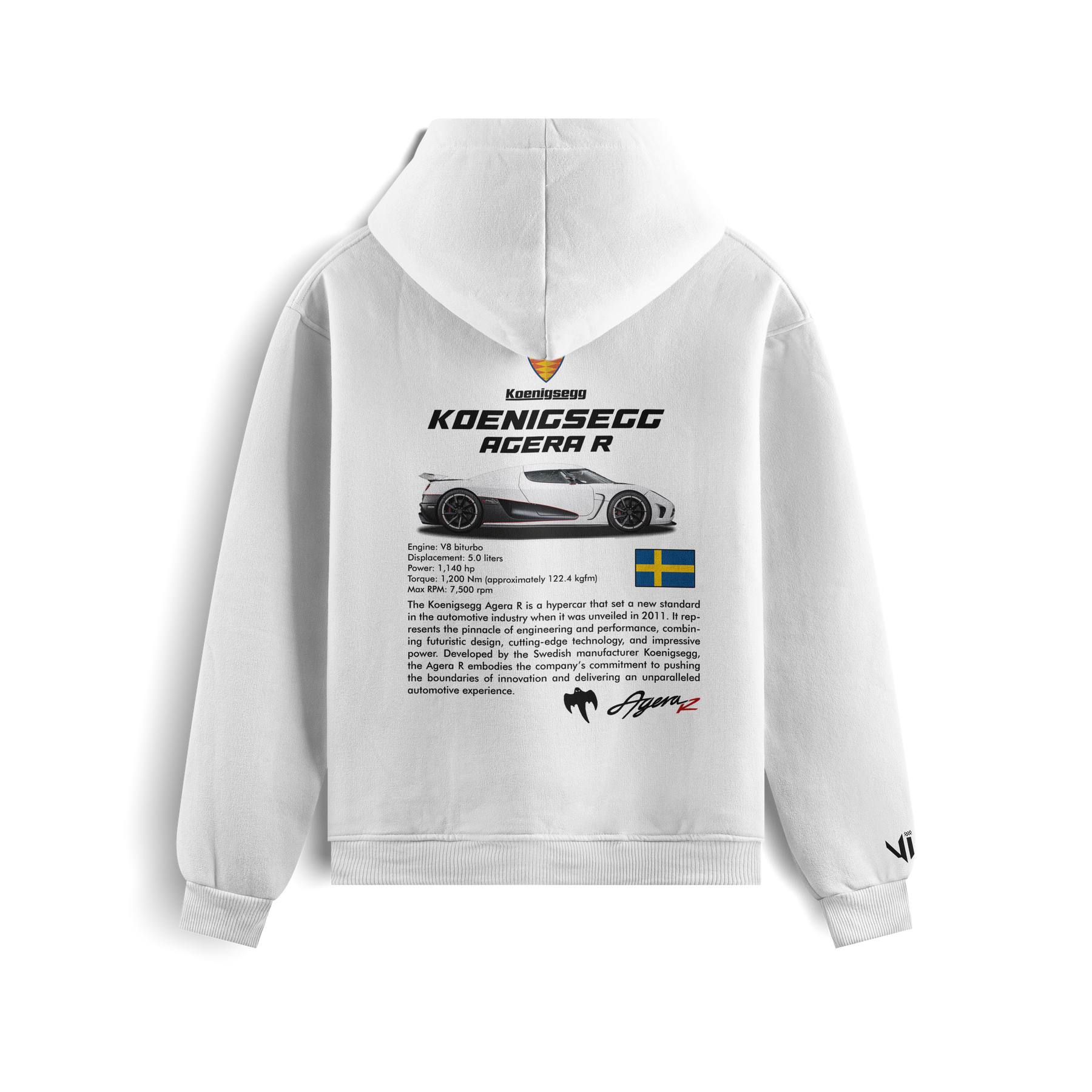 Moletom Koenigsegg Agera R