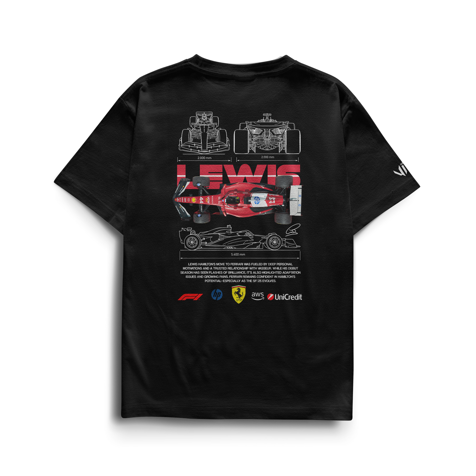 Camiseta Lewis Hamilton