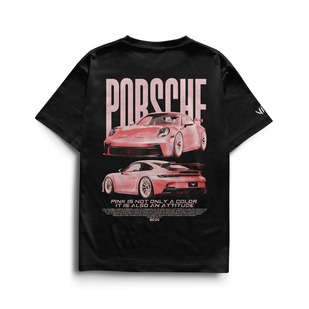SALE Camiseta Porsche Pink