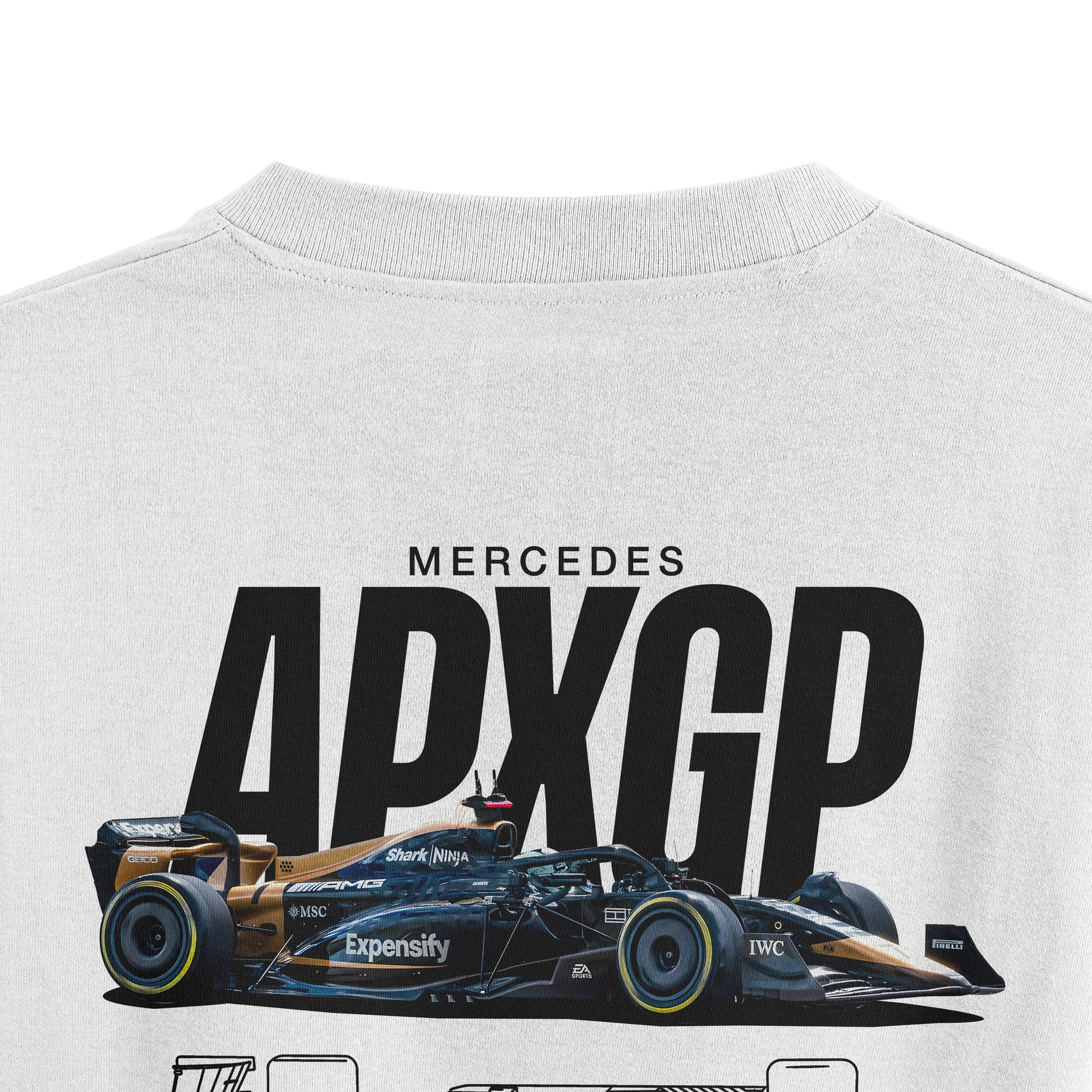 Camiseta Oversized APXGP Mercedes F1
