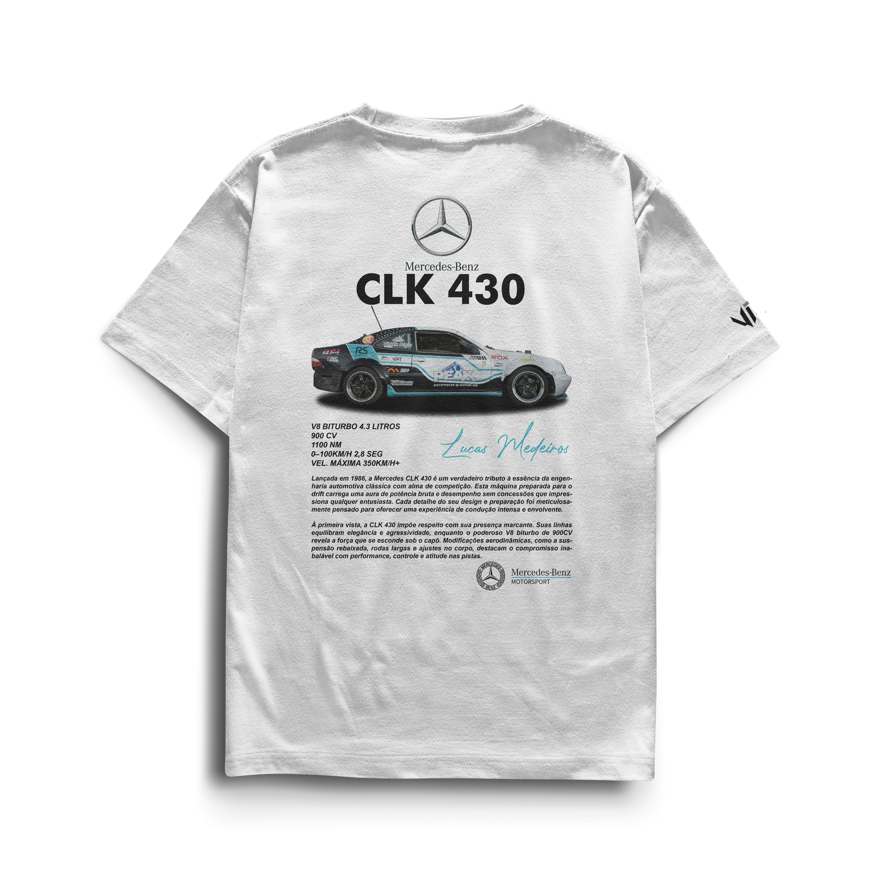 Camiseta Lucas Medeiros Club