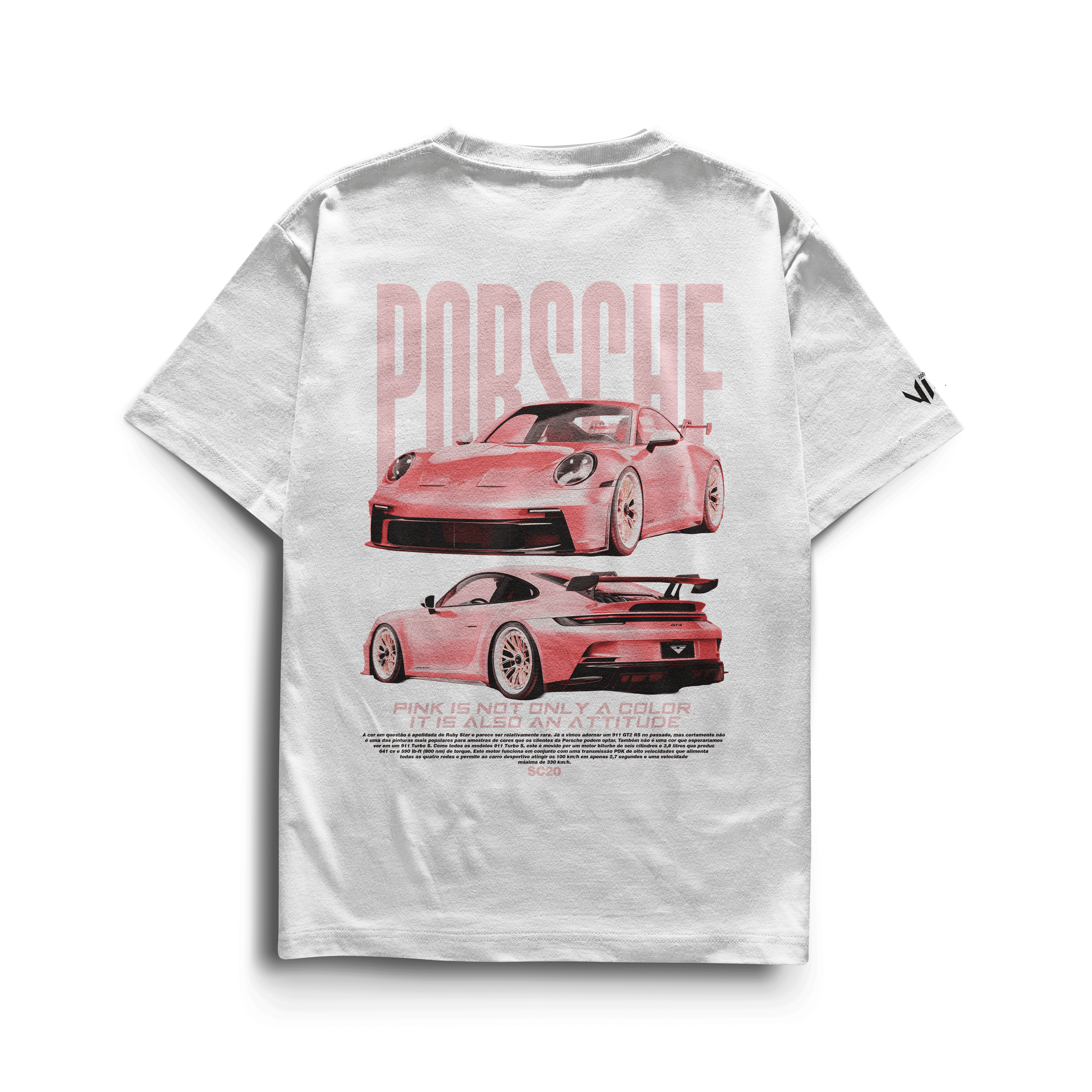 SALE Camiseta Porsche Pink