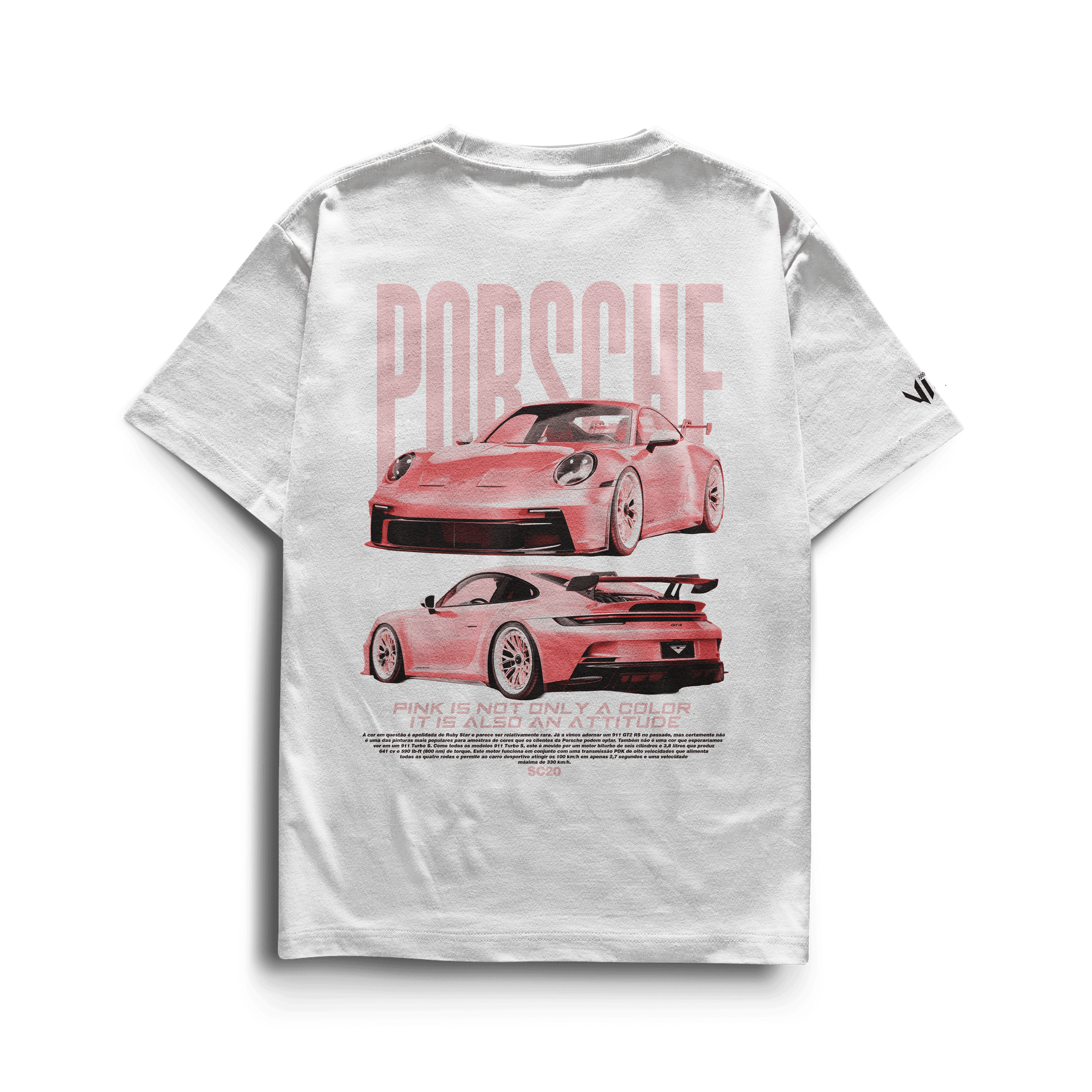 Camiseta Porsche Pink