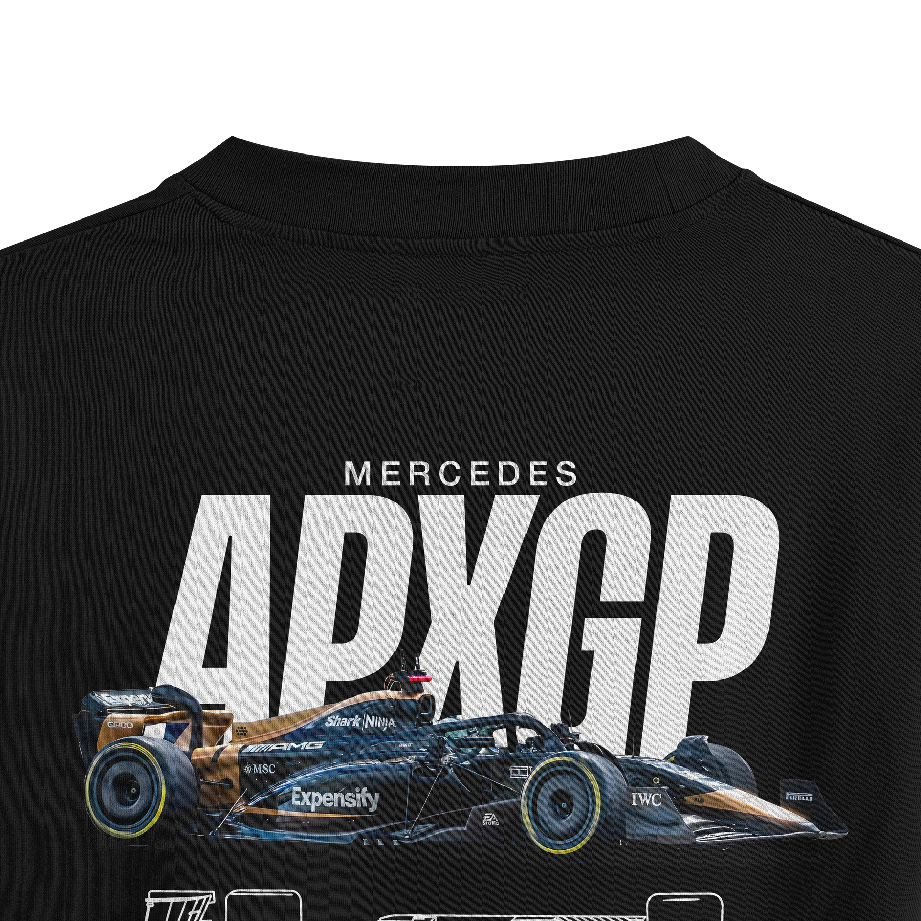 Camiseta Oversized APXGP Mercedes F1