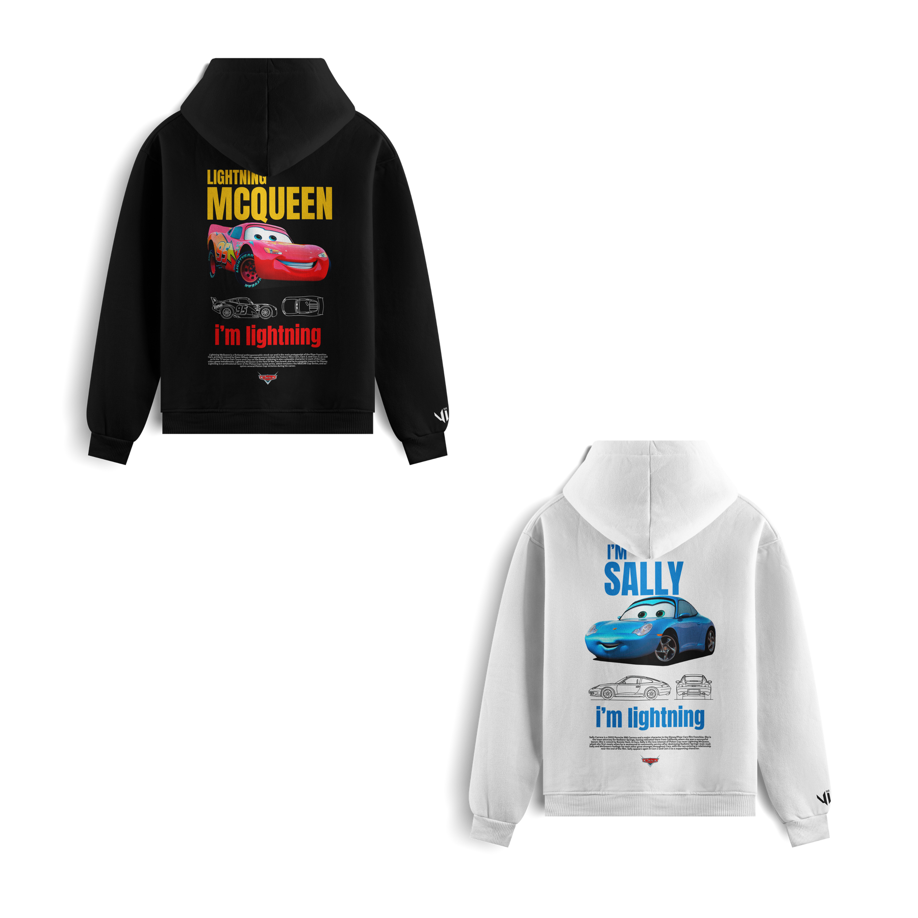 SALE Moletom Mcqueen e Sally Casal