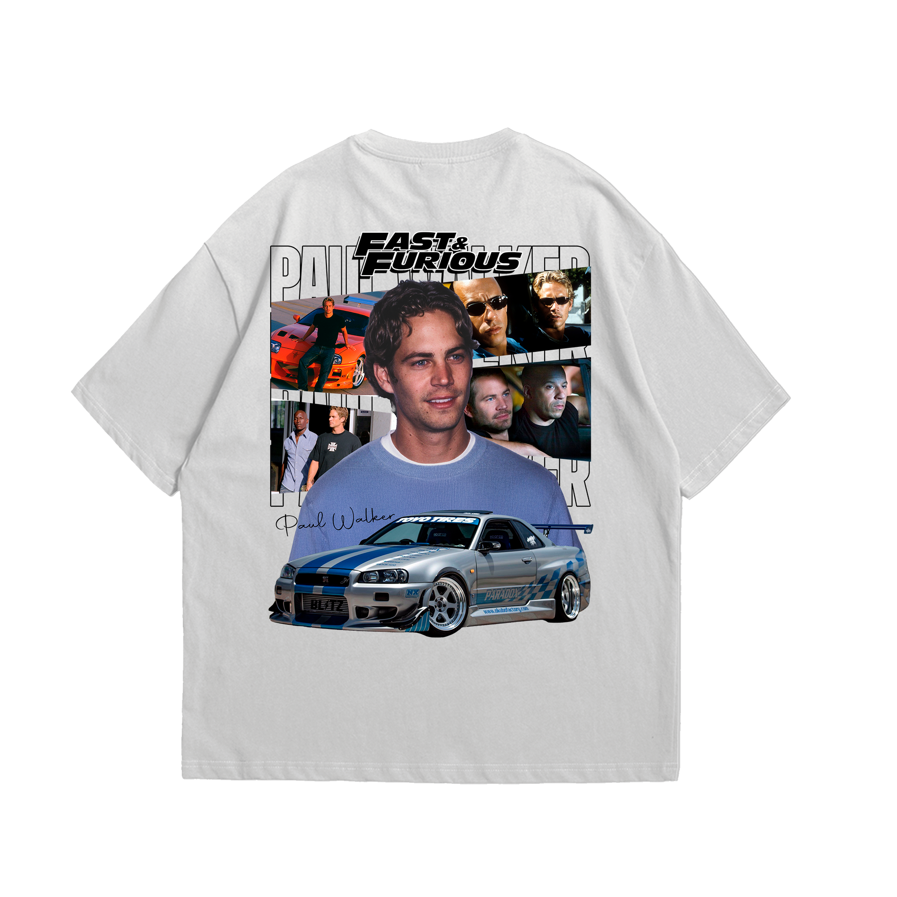 Camiseta Oversized Velozes e Furiosos