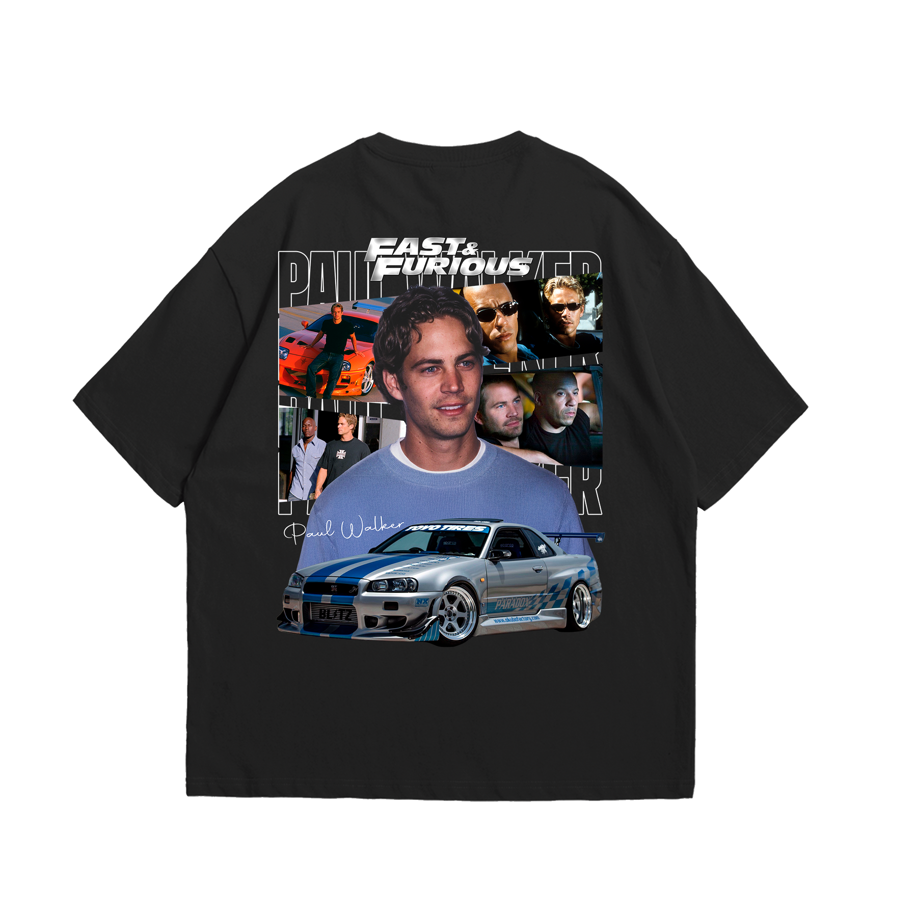 Camiseta Oversized Velozes e Furiosos