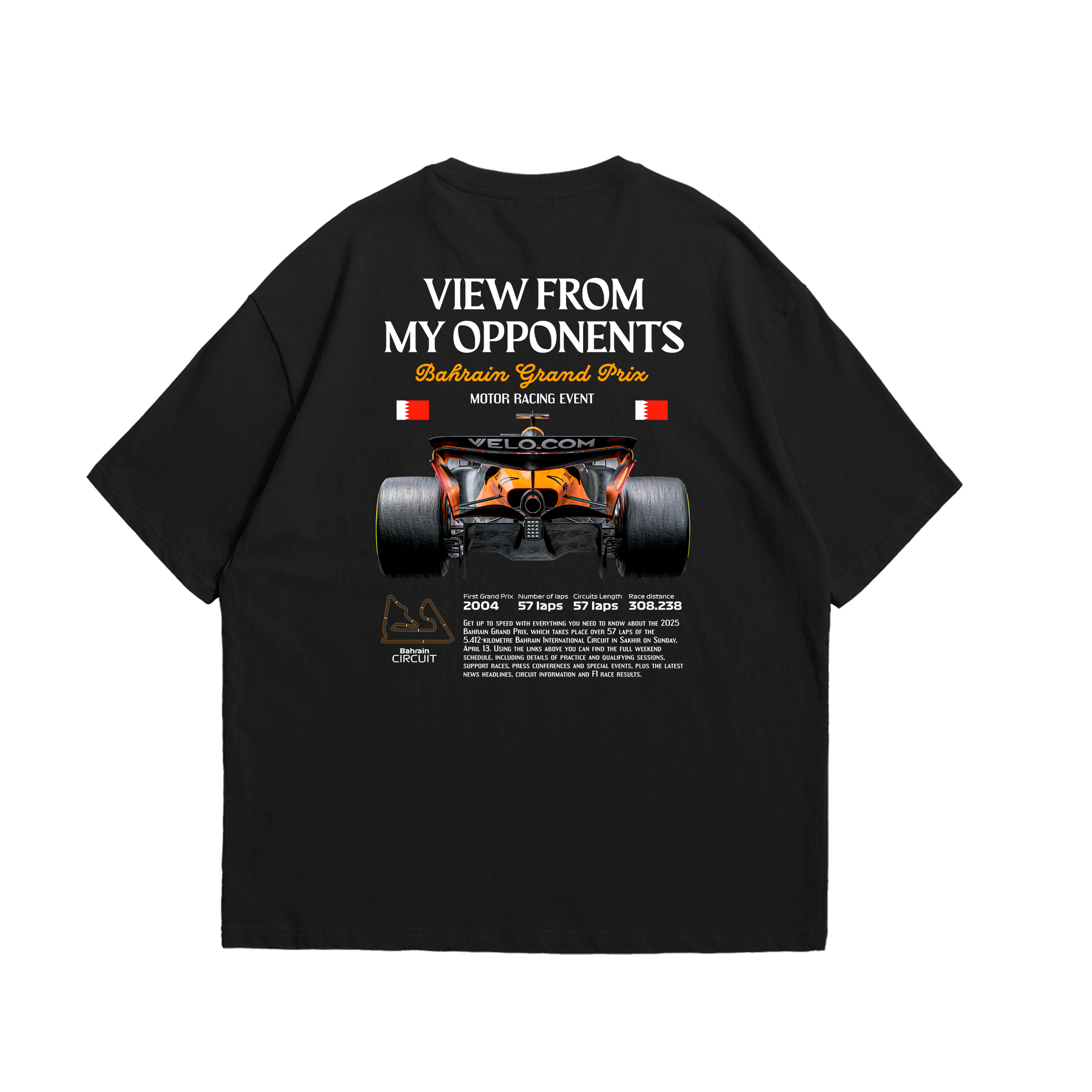 Camiseta Oversized McLaren Motor Racing