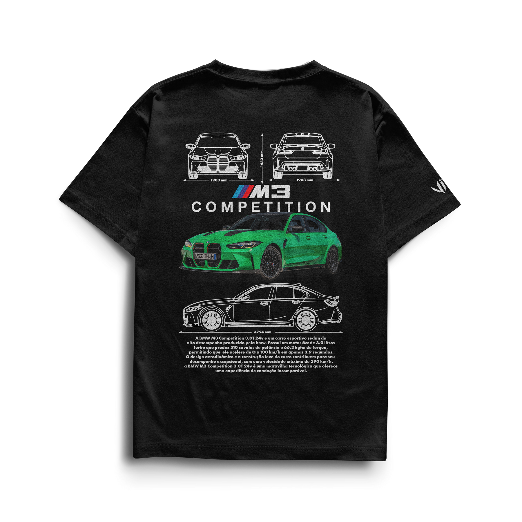 Camiseta BMW M3 Competition