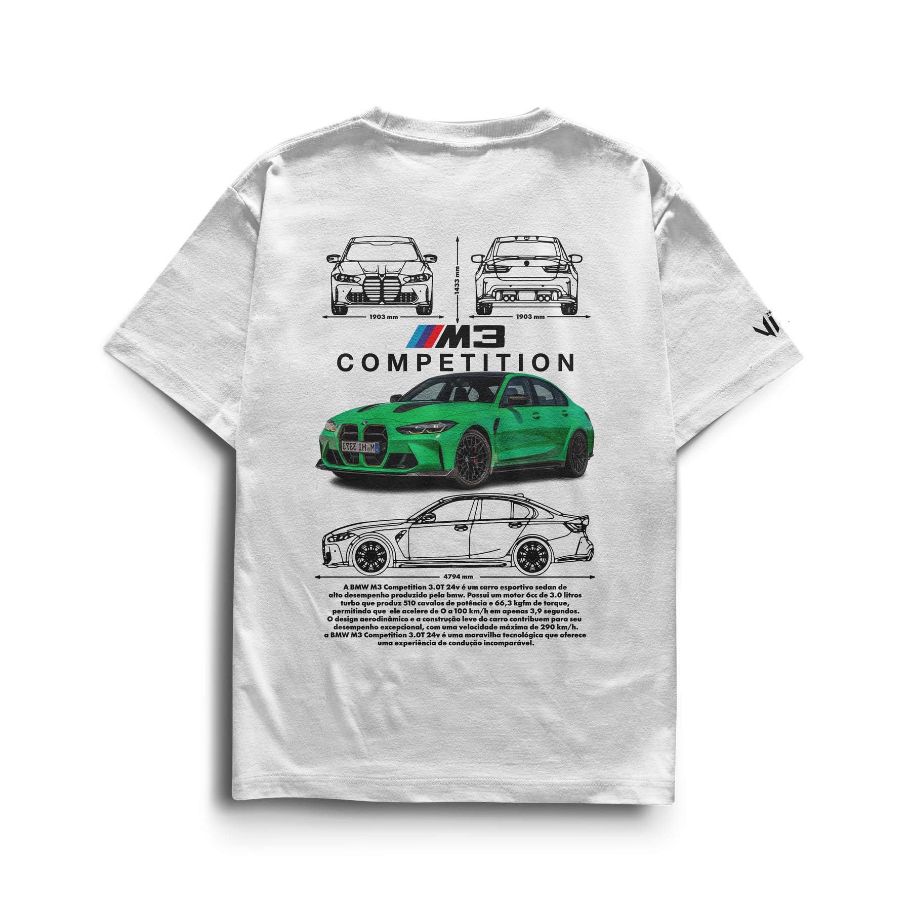 Camiseta BMW M3 Competition