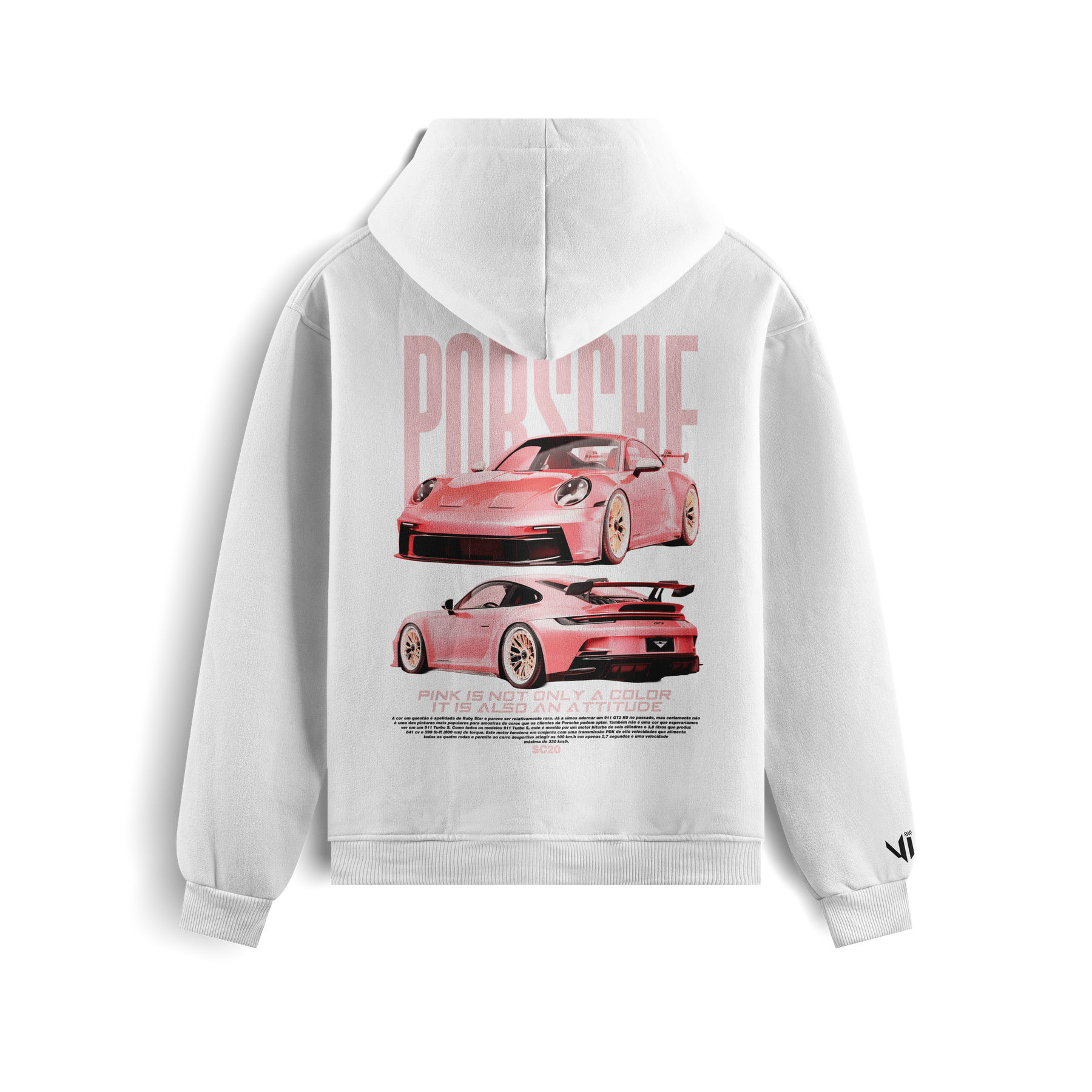 Moletom Porsche Pink