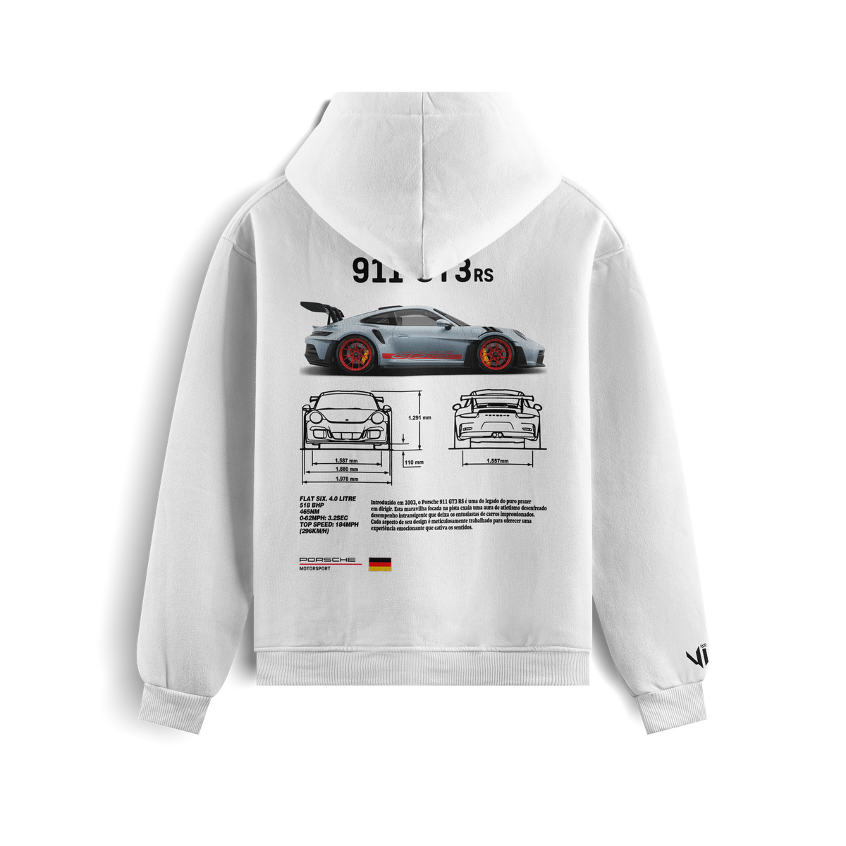 Moletom Porsche Club