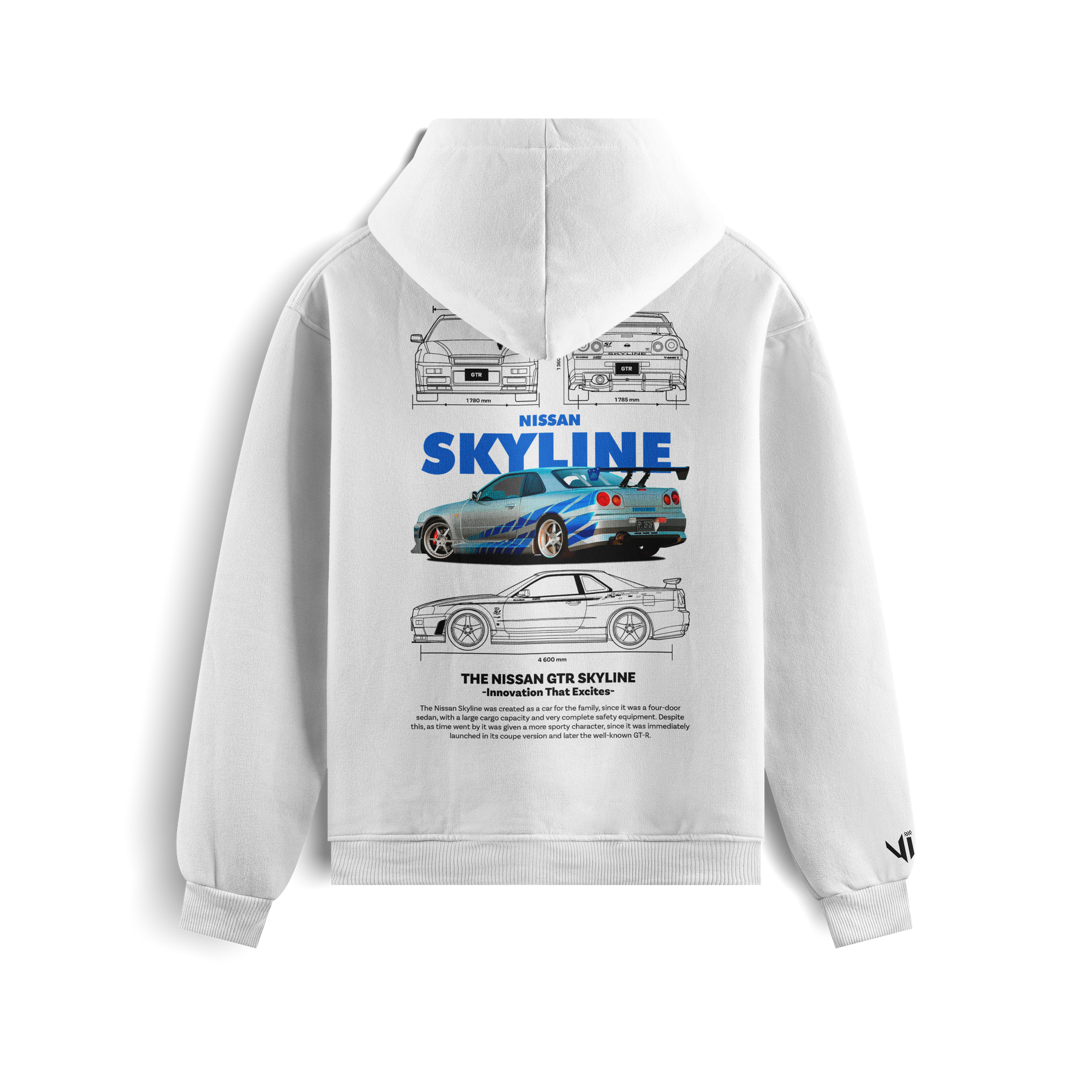 Moletom Nissan Gtr Skyline