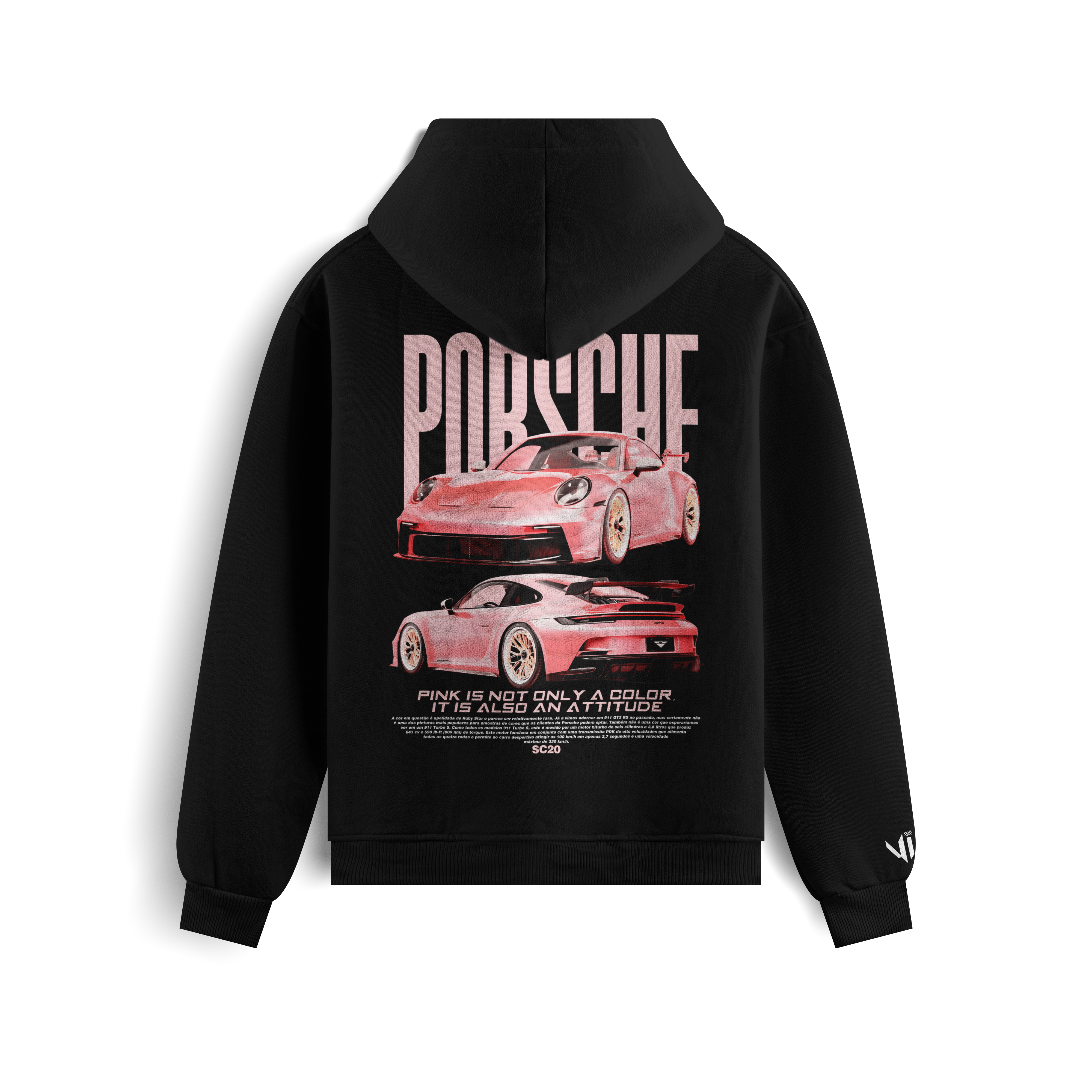 Moletom Porsche Pink
