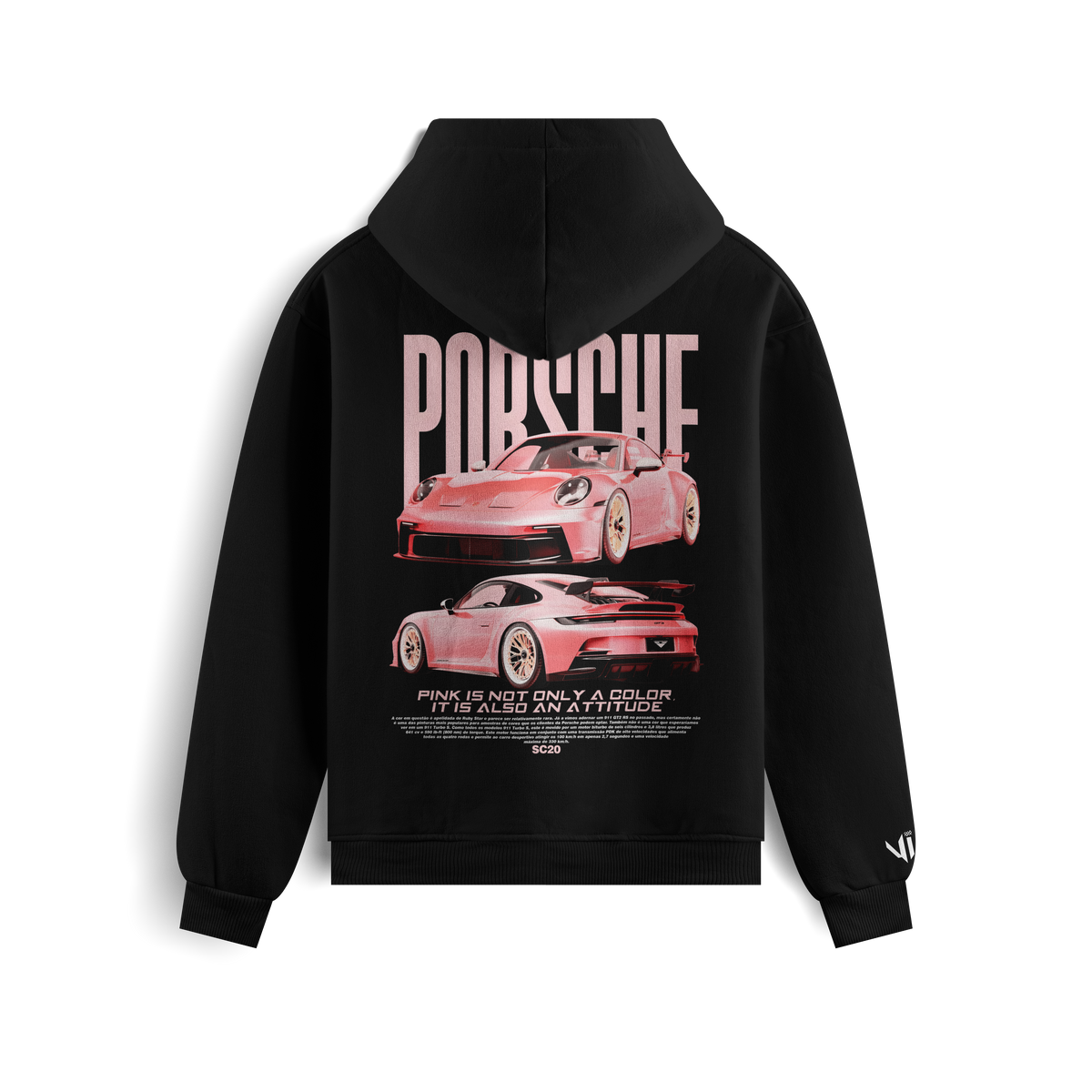 Moletom Porsche Pink