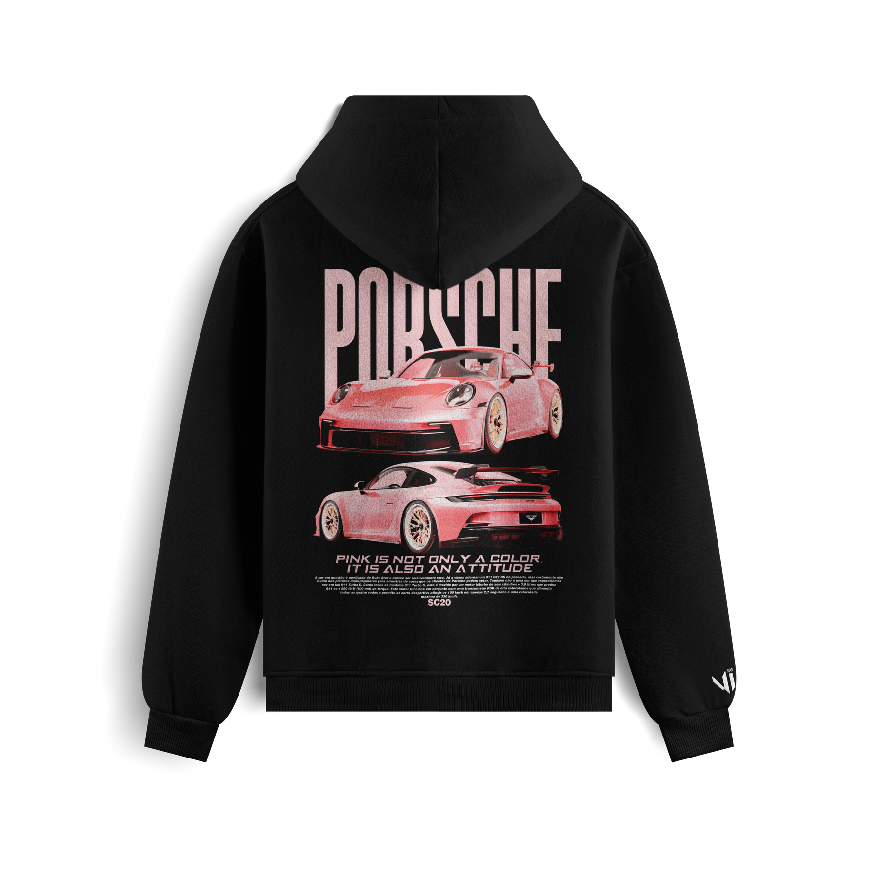 Moletom Porsche Pink