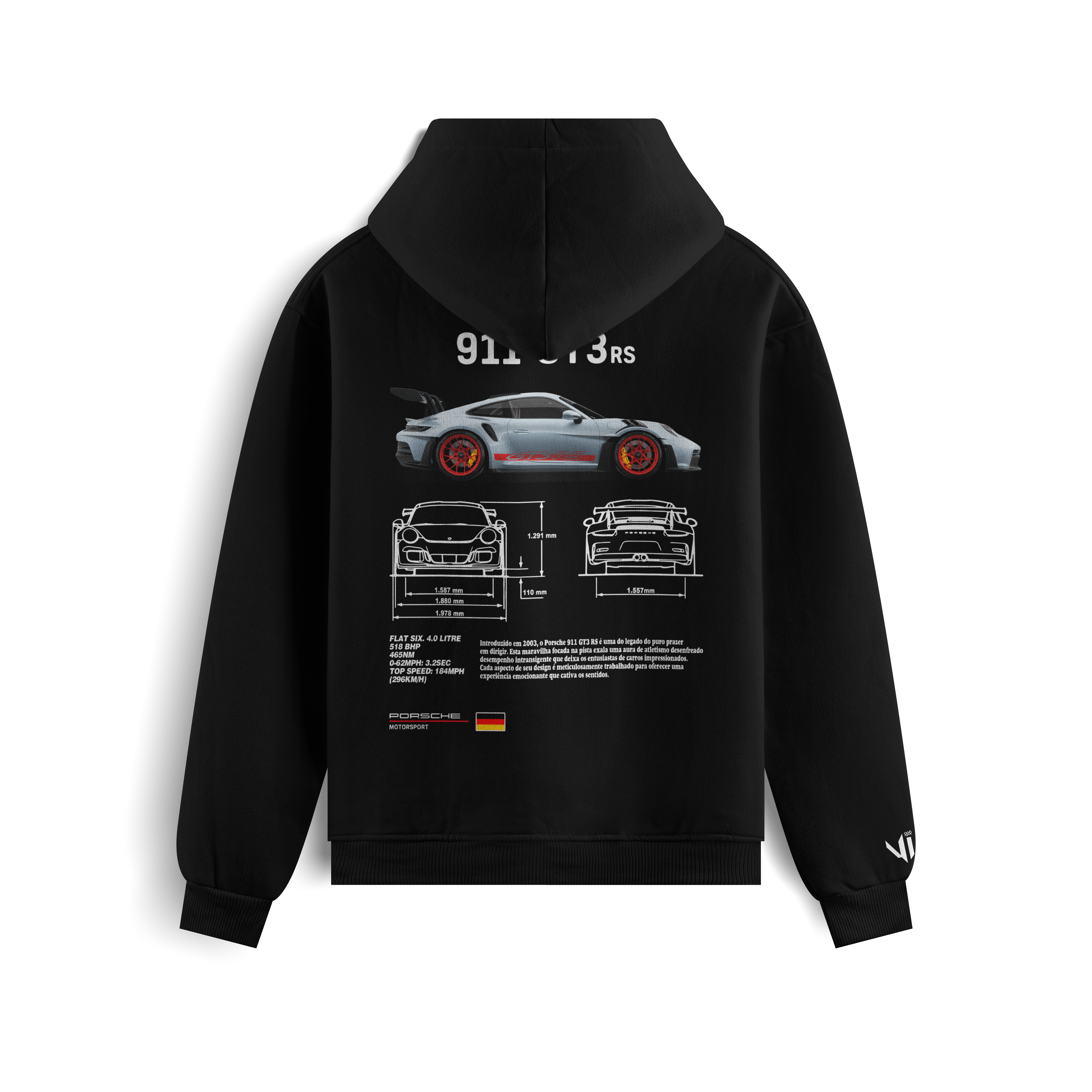 Moletom Porsche Club