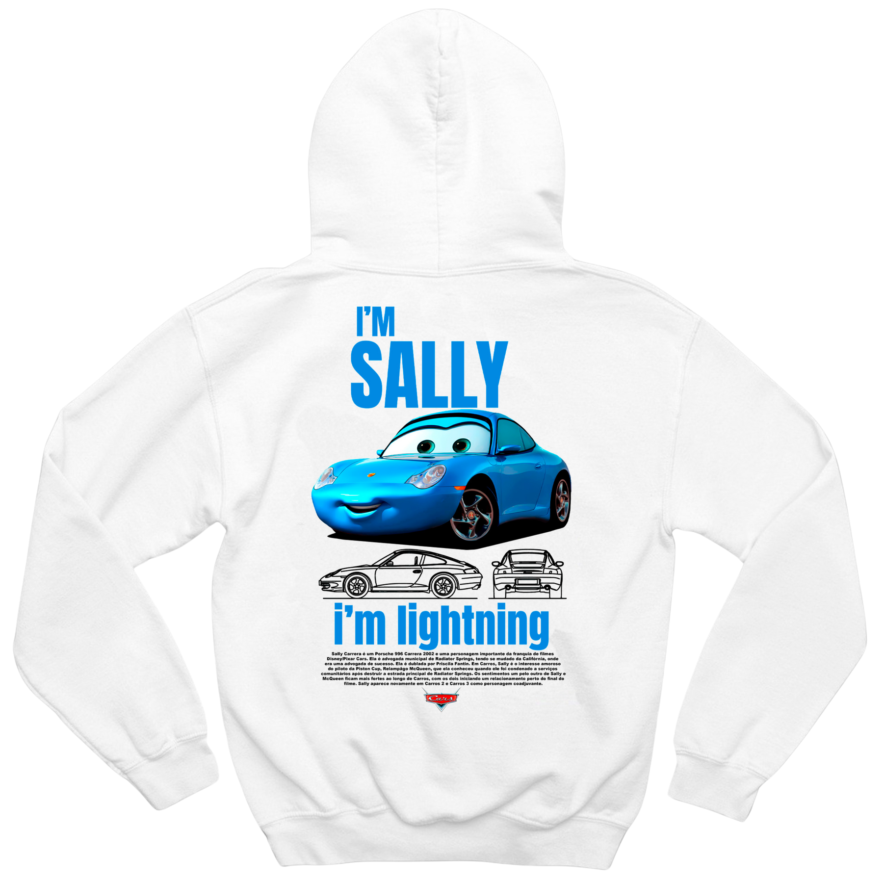 Kit Casal Moletons Mcqueen e Sally
