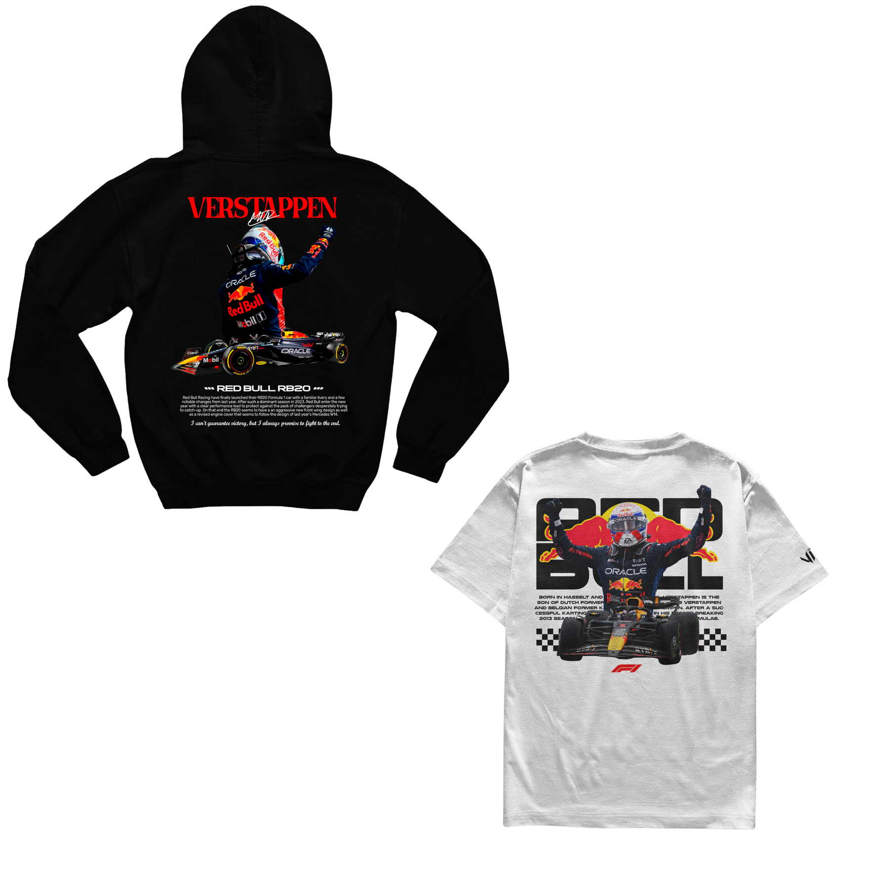 Moletom Verstappen + Camiseta Red Bull Verstappen