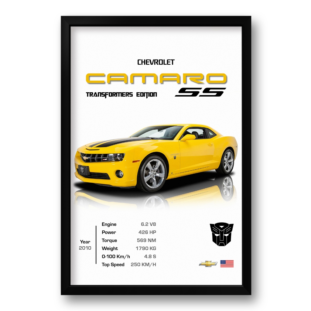 Camaro SS Painting 40x60cm