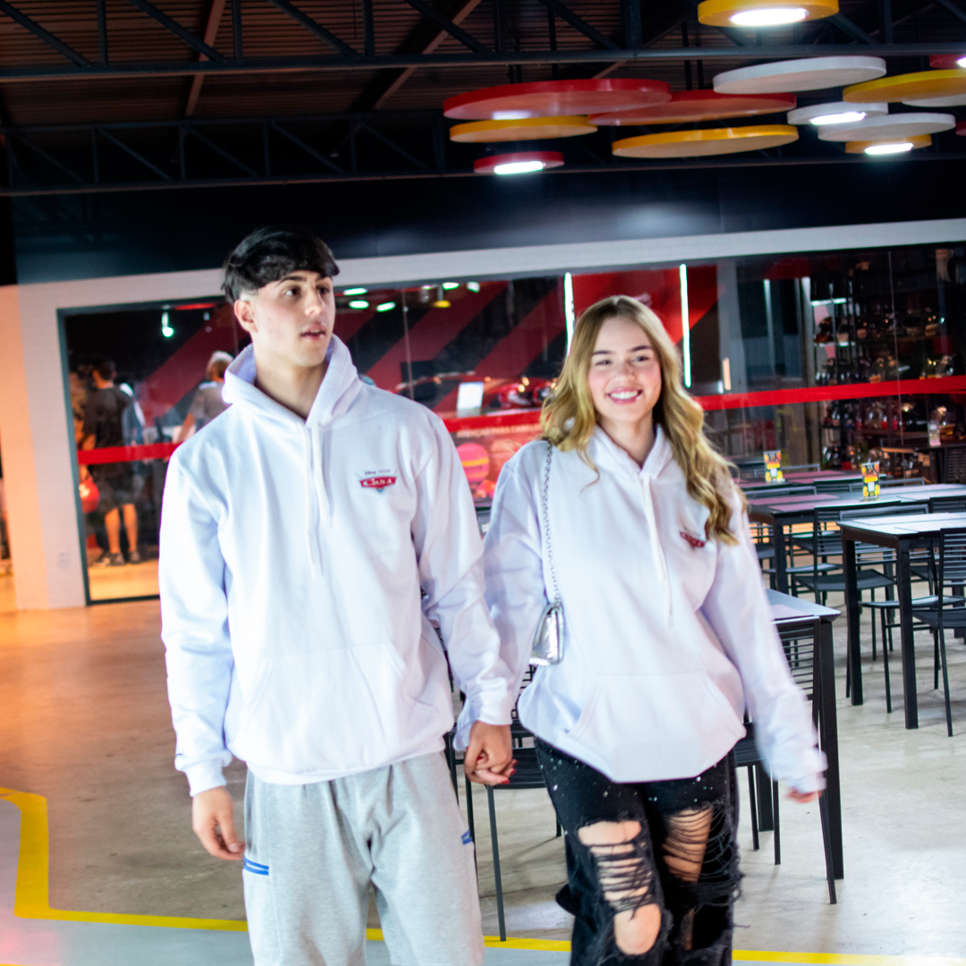 Kit Casal Moletons Mcqueen e Sally