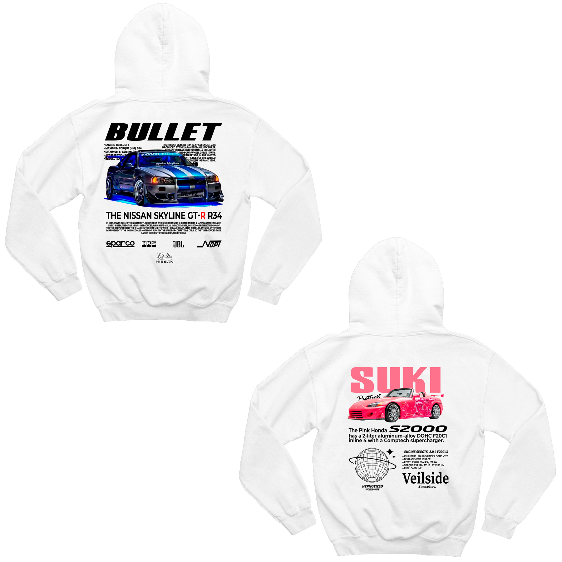 Moletom Casal Bullet e Suki